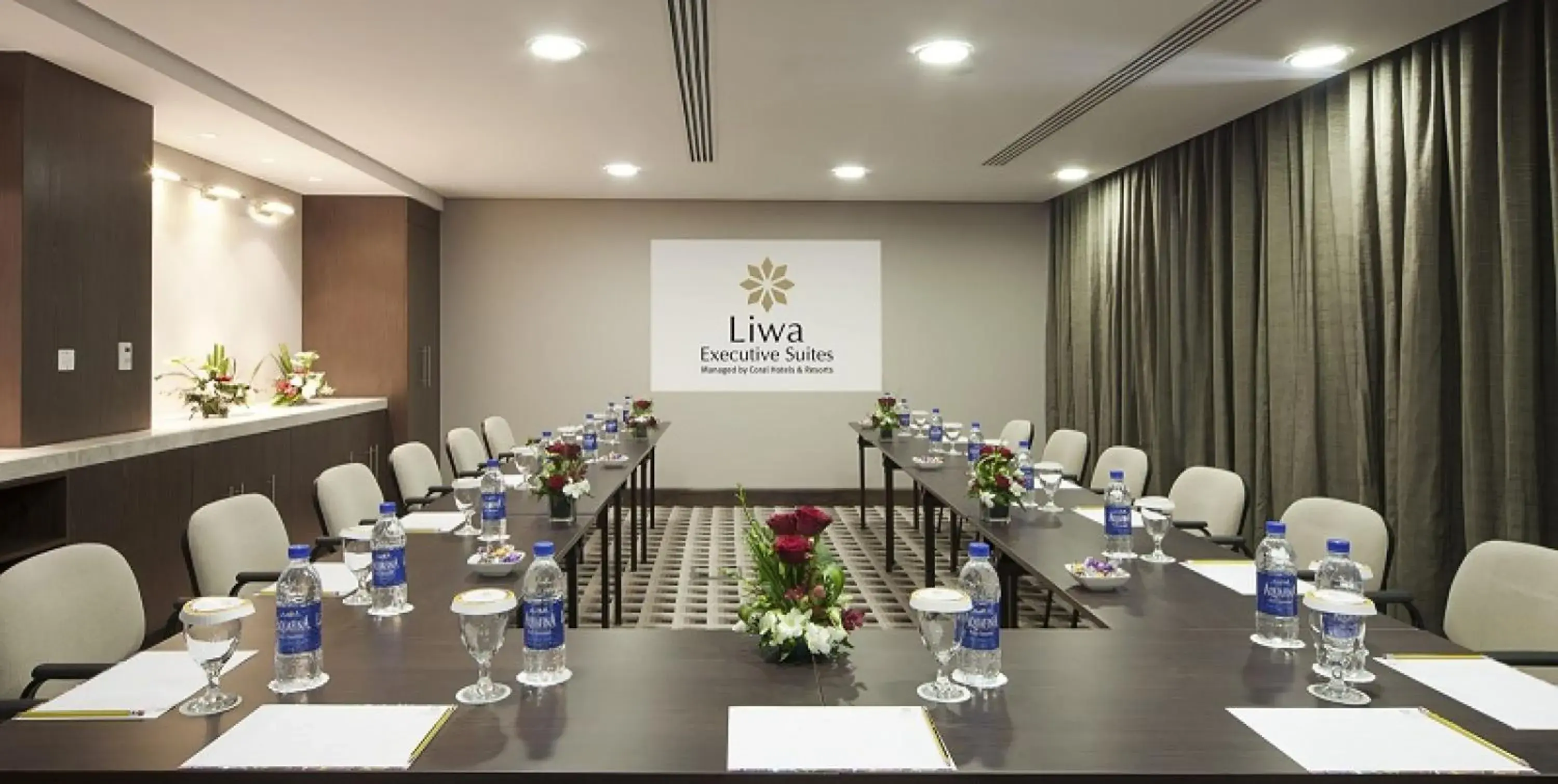 Meeting/conference room in Oaks Liwa Executive Suites Meeting/conference room in Oaks Liwa Executive Suites