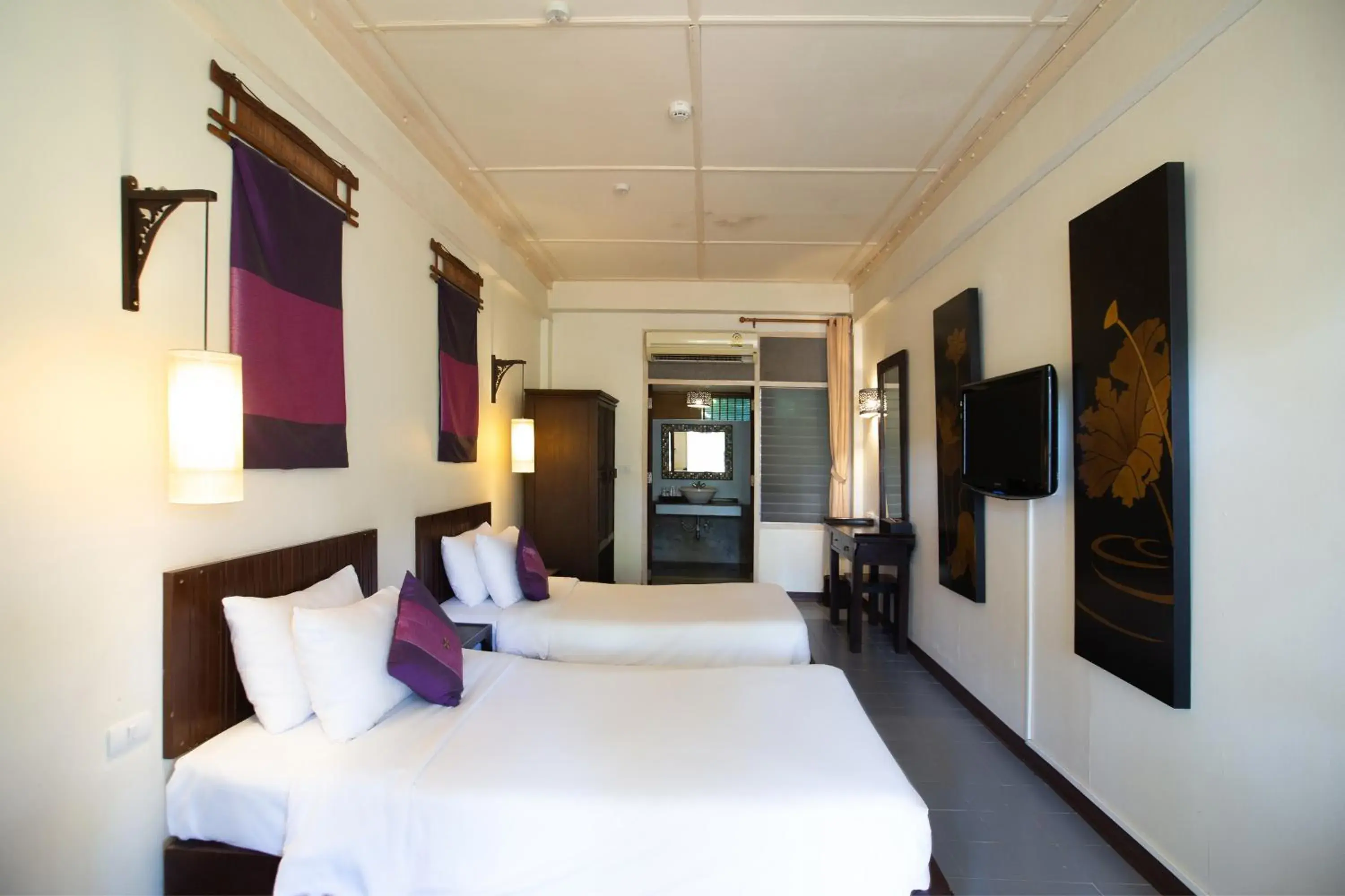 Deluxe Twin Room in Eco Resort Chiang Mai Deluxe Twin Room in Eco Resort Chiang Mai