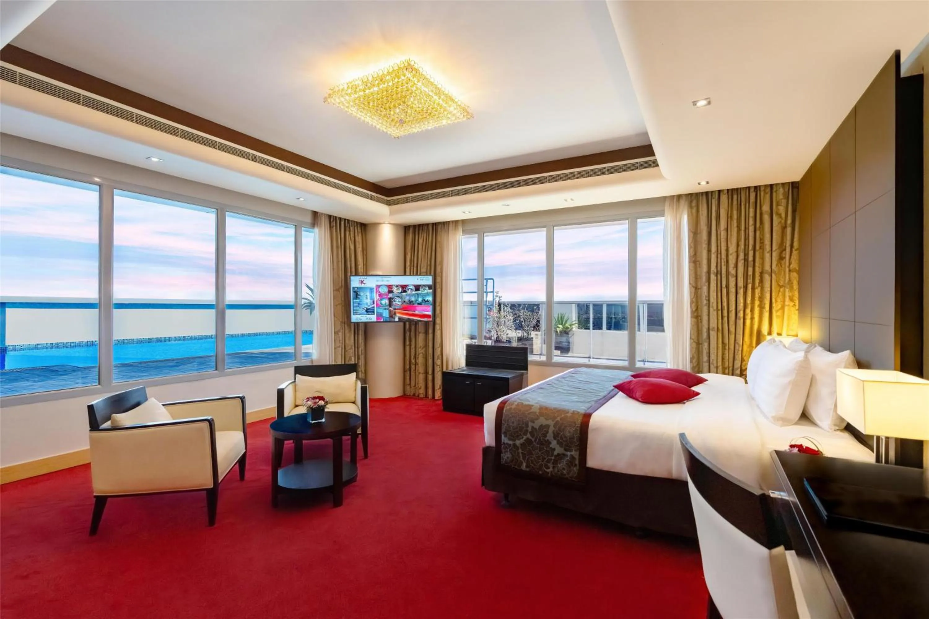 View (from property/room), Bed in The K Hotel