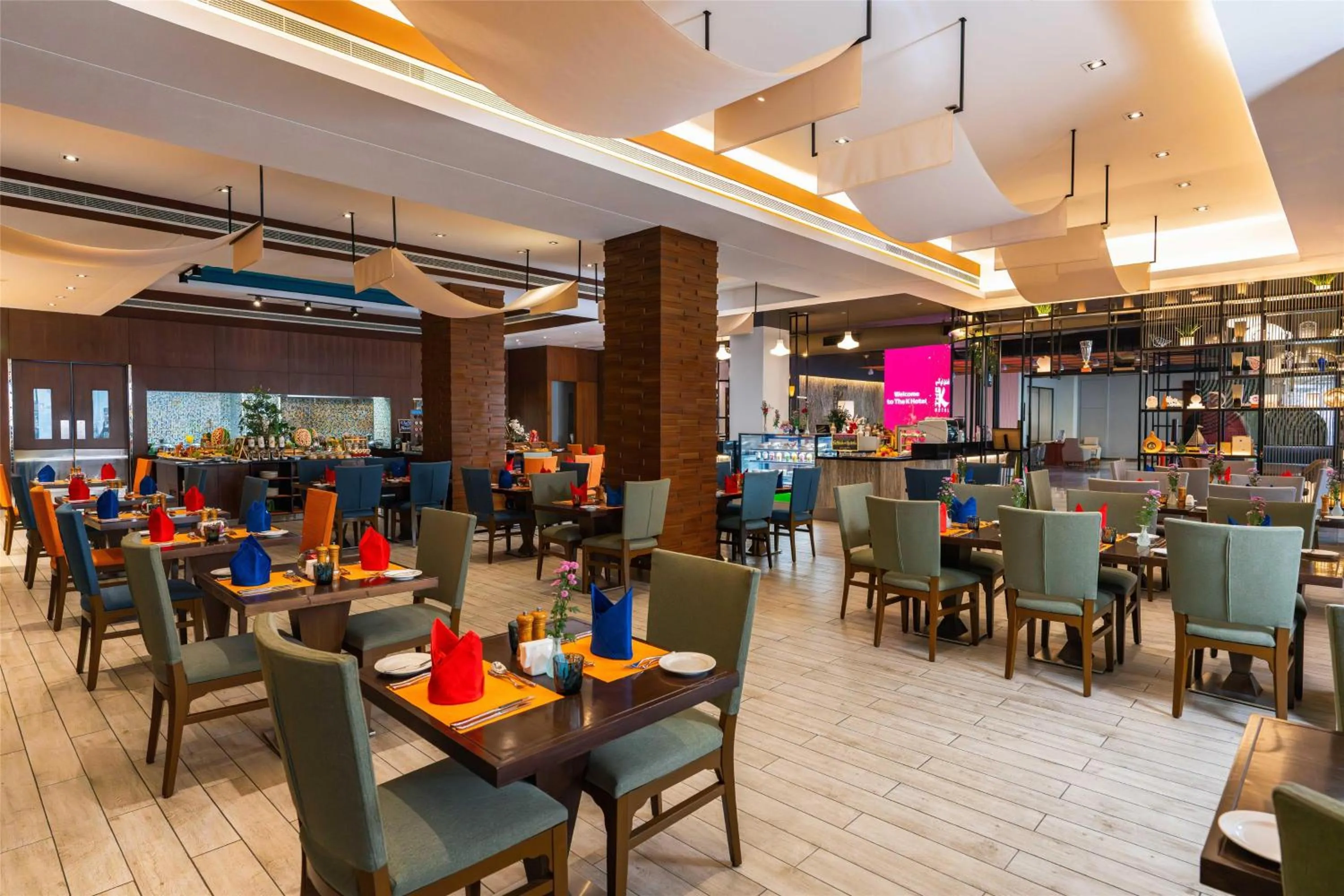 Restaurant/places to eat in The K Hotel