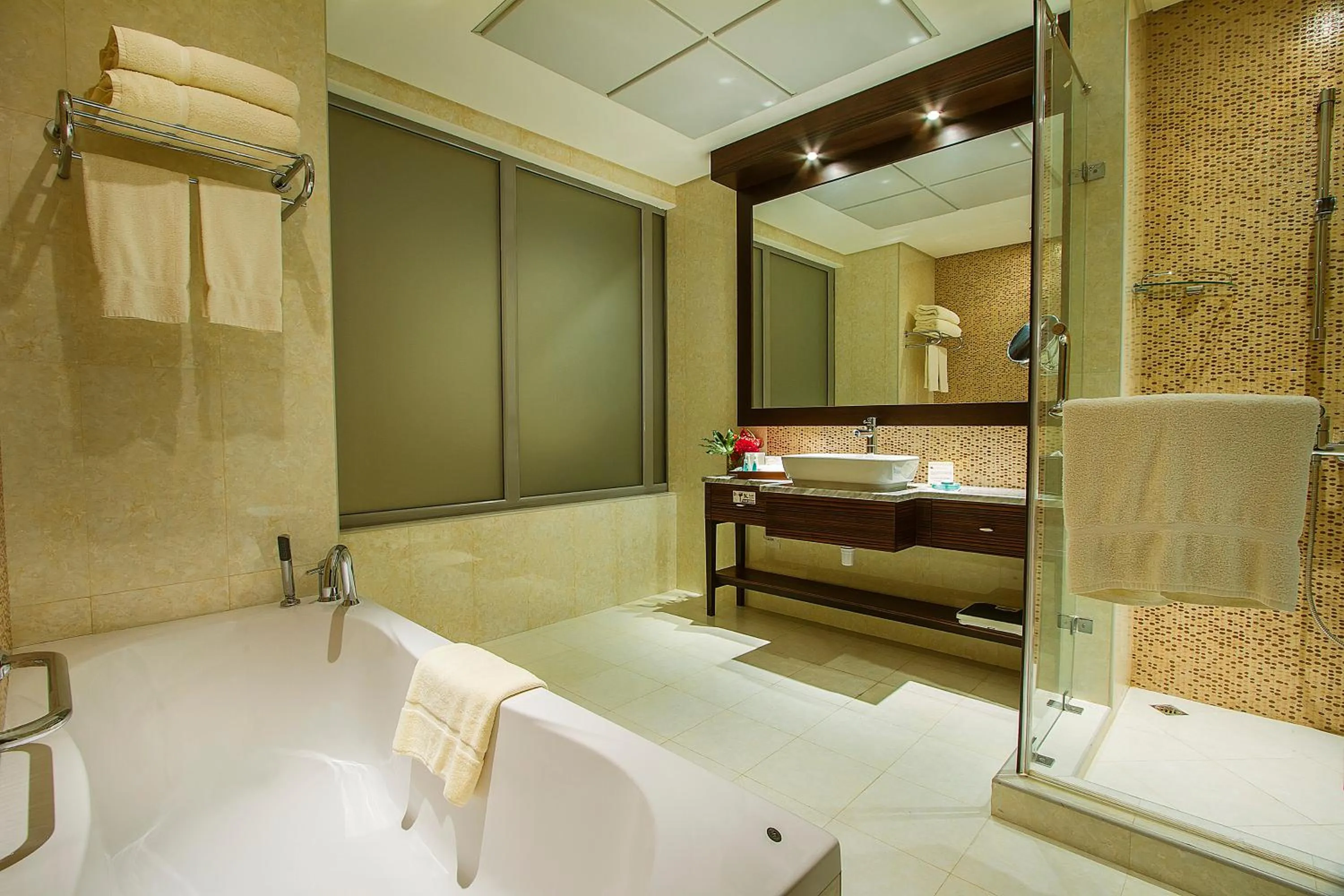 Shower in The K Hotel