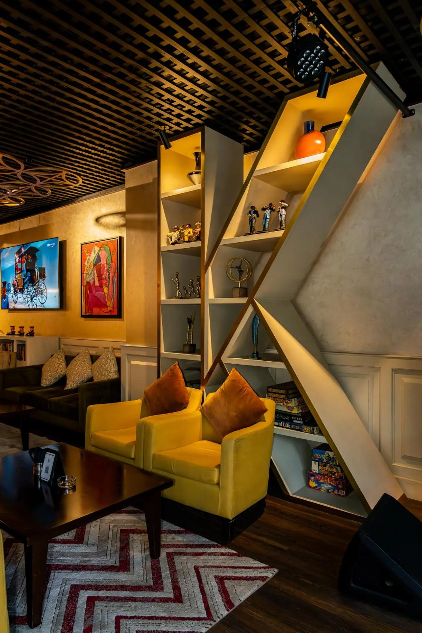 Lounge or bar in The K Hotel