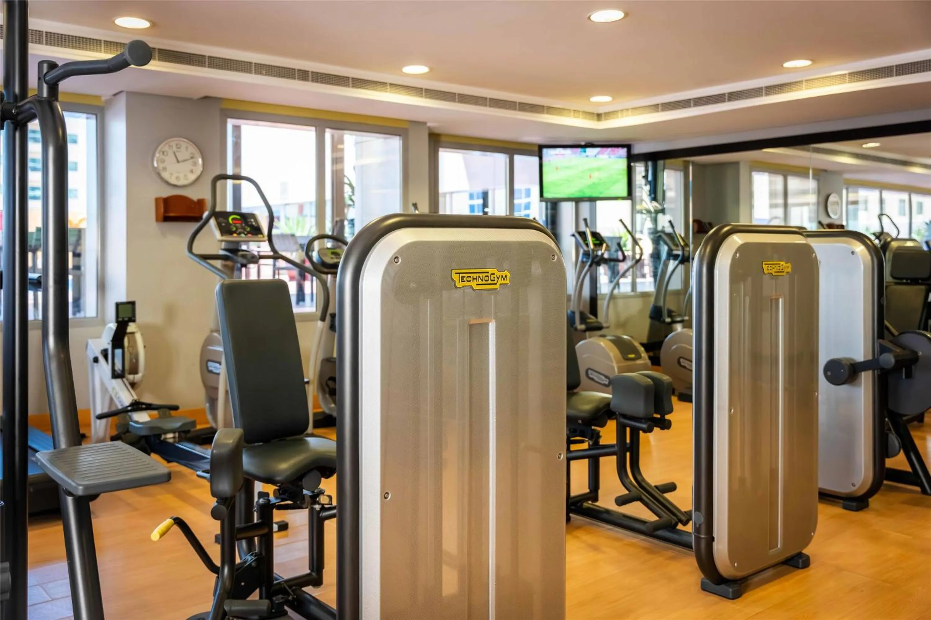 Fitness centre/facilities in The K Hotel
