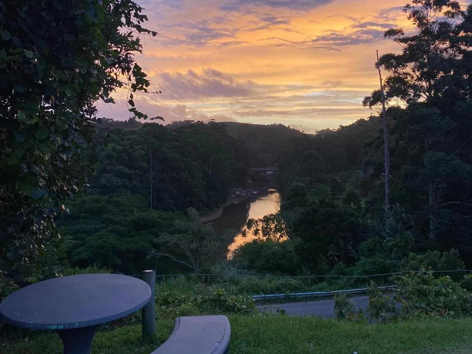 Natural landscape in Bellevue Guest Lodge