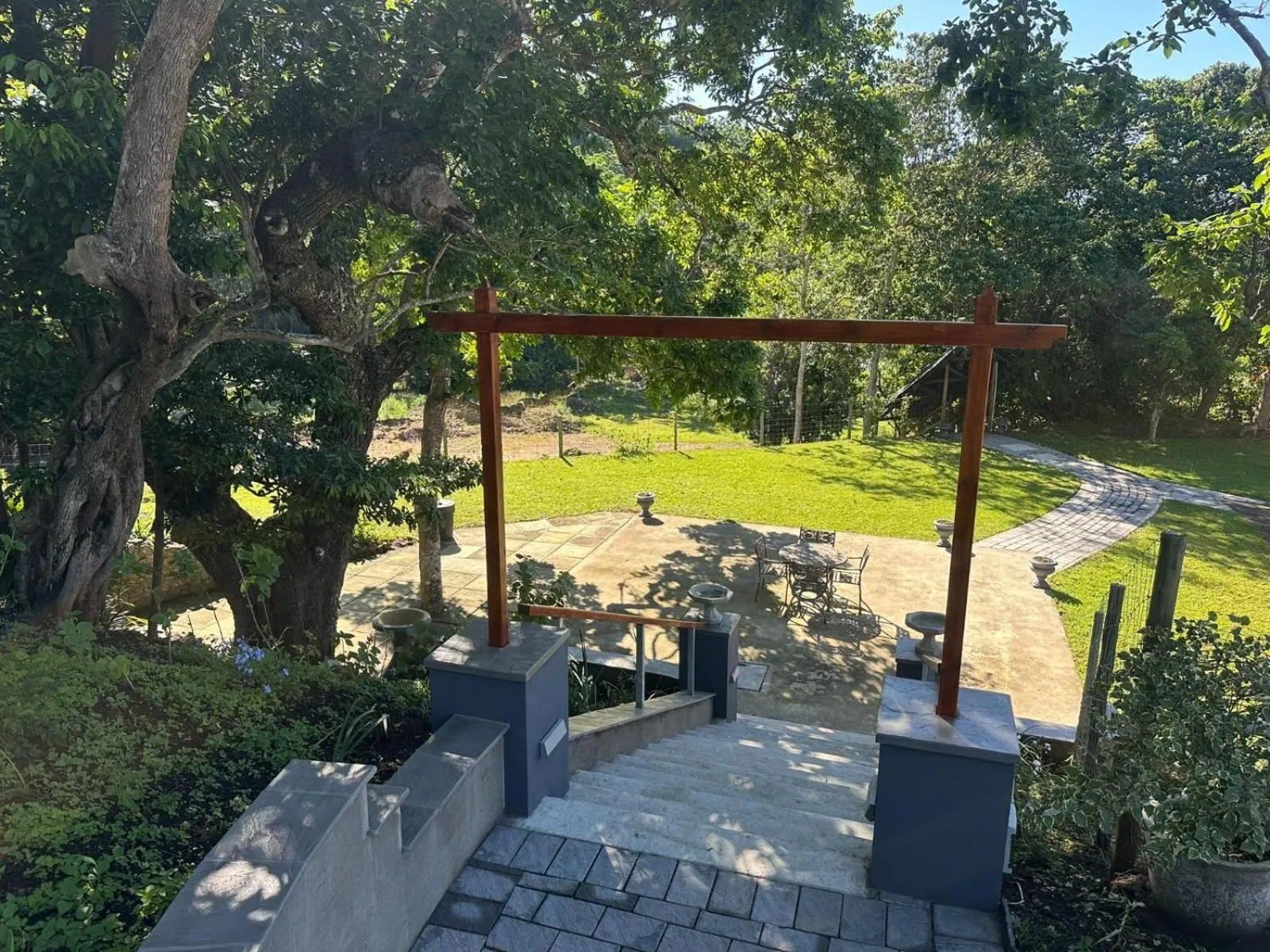 Garden in Bellevue Guest Lodge