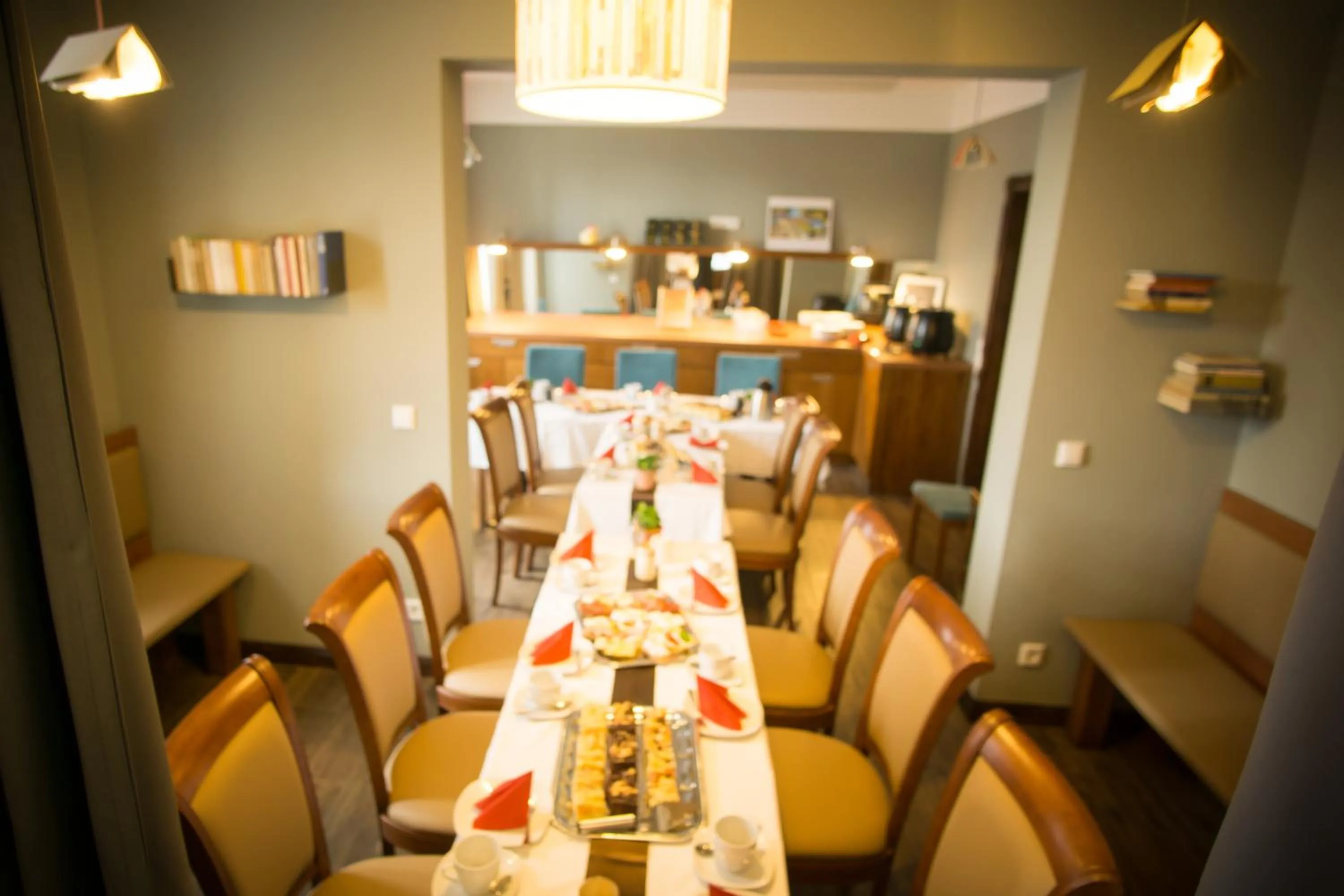 Restaurant/places to eat in Hotel Bett und Buch