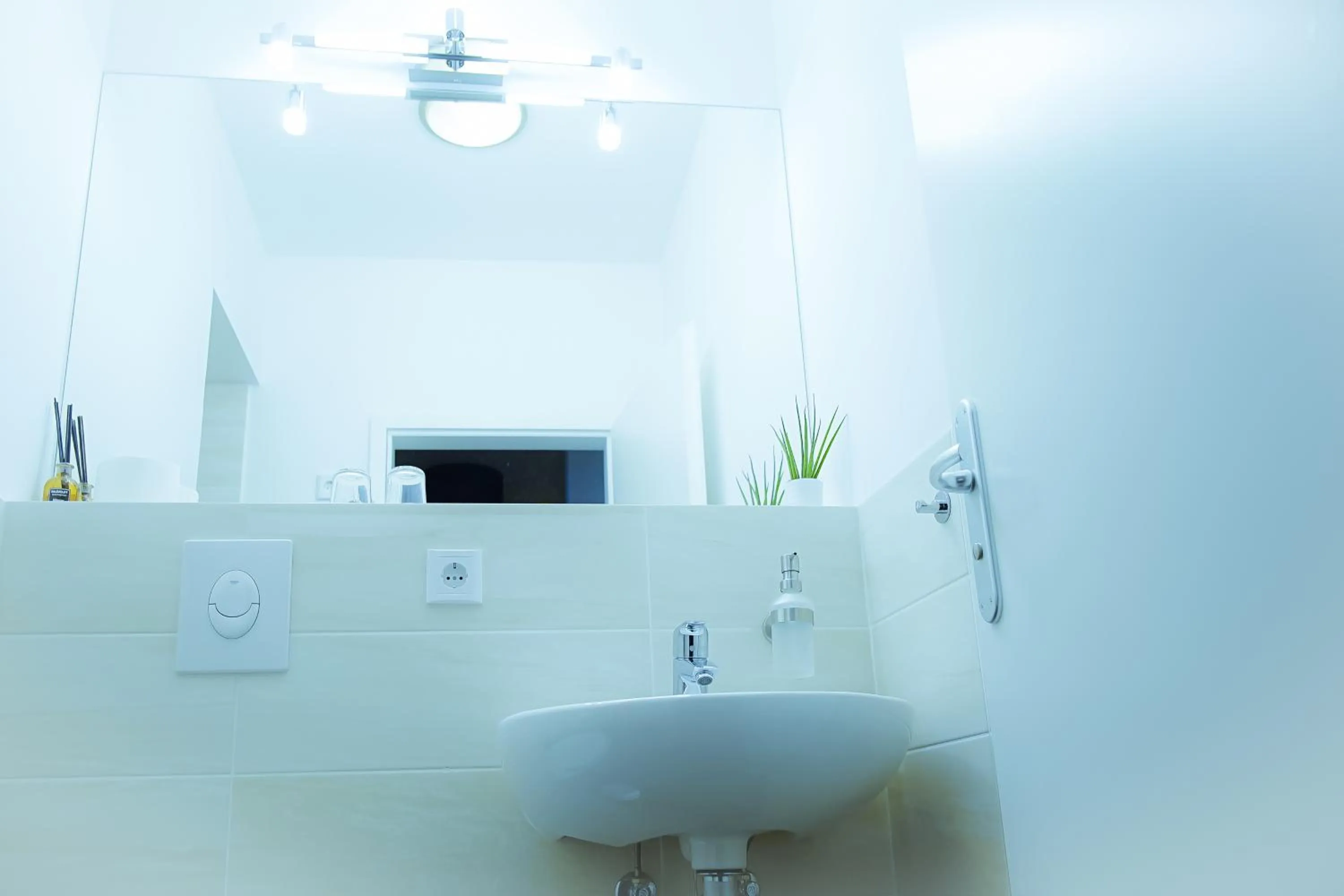 Bathroom in Hotel Bett und Buch