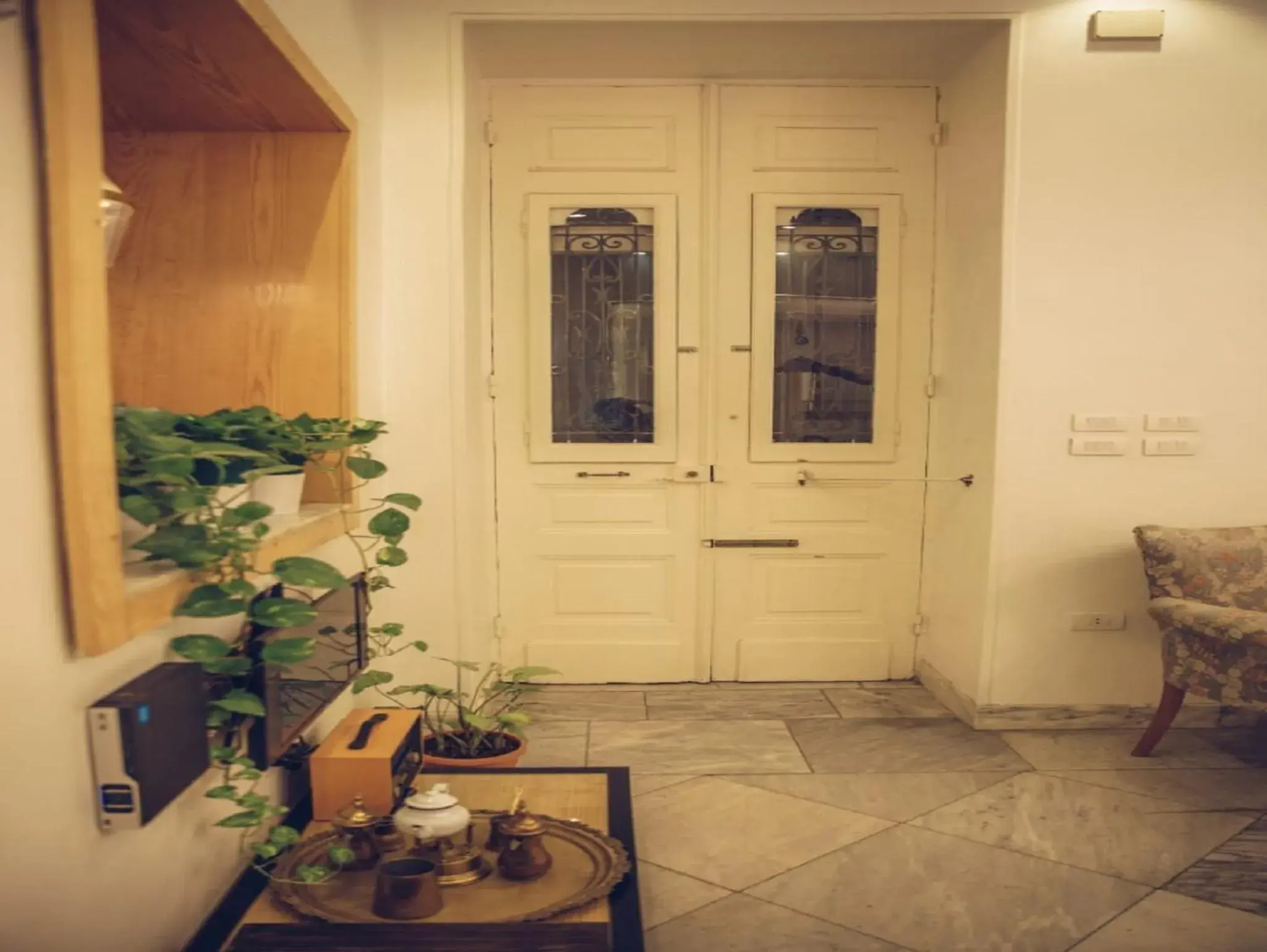 Facade/entrance in Paris Hotel Cairo Facade/entrance in Paris Hotel Cairo