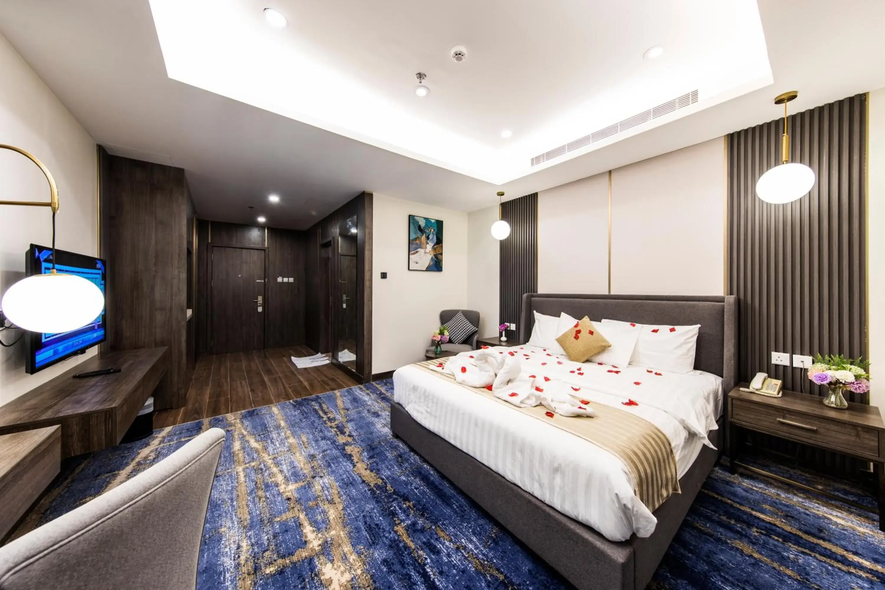 Bed in لي لي الهفوف للشقق المخدومة -درجة اقتصادية Bed in لي لي الهفوف للشقق المخدومة -درجة اقتصادية