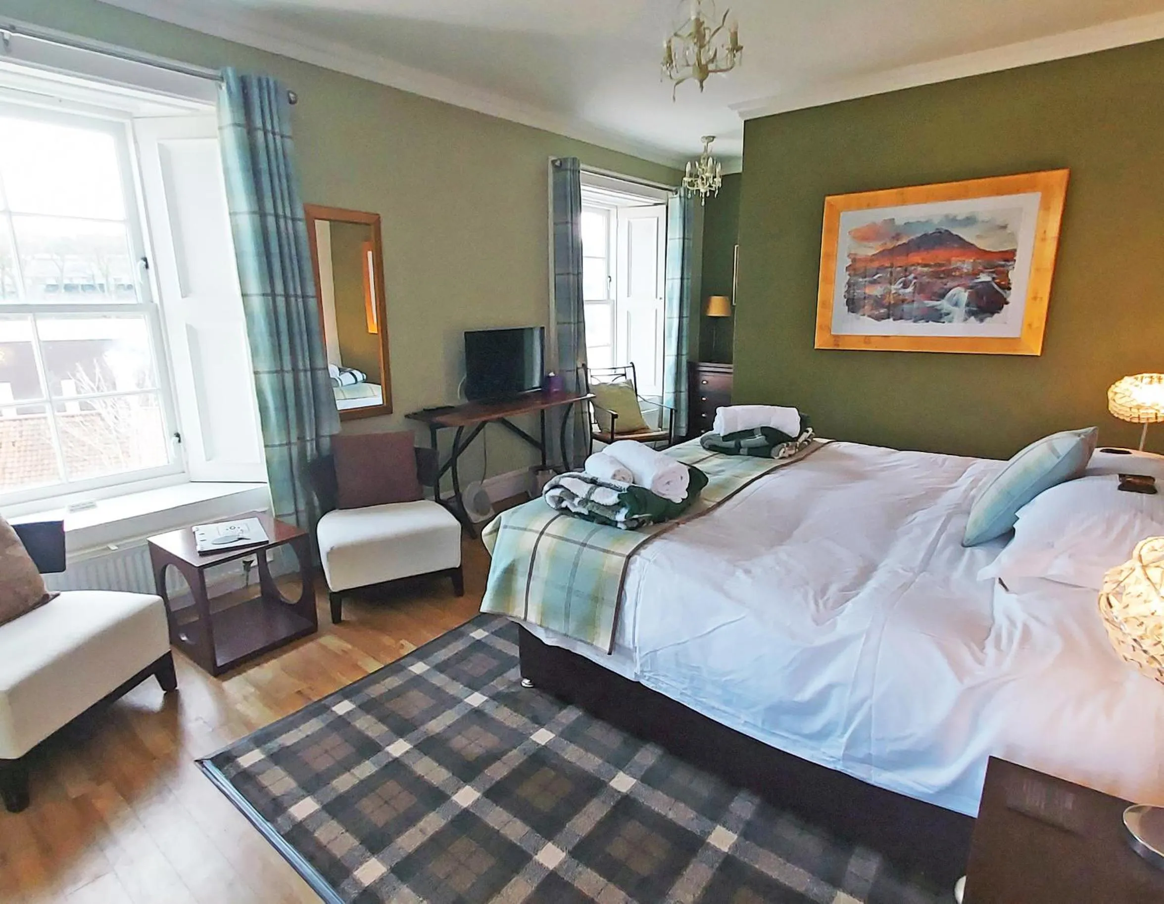 Bedroom, Bed in The Glenerne
