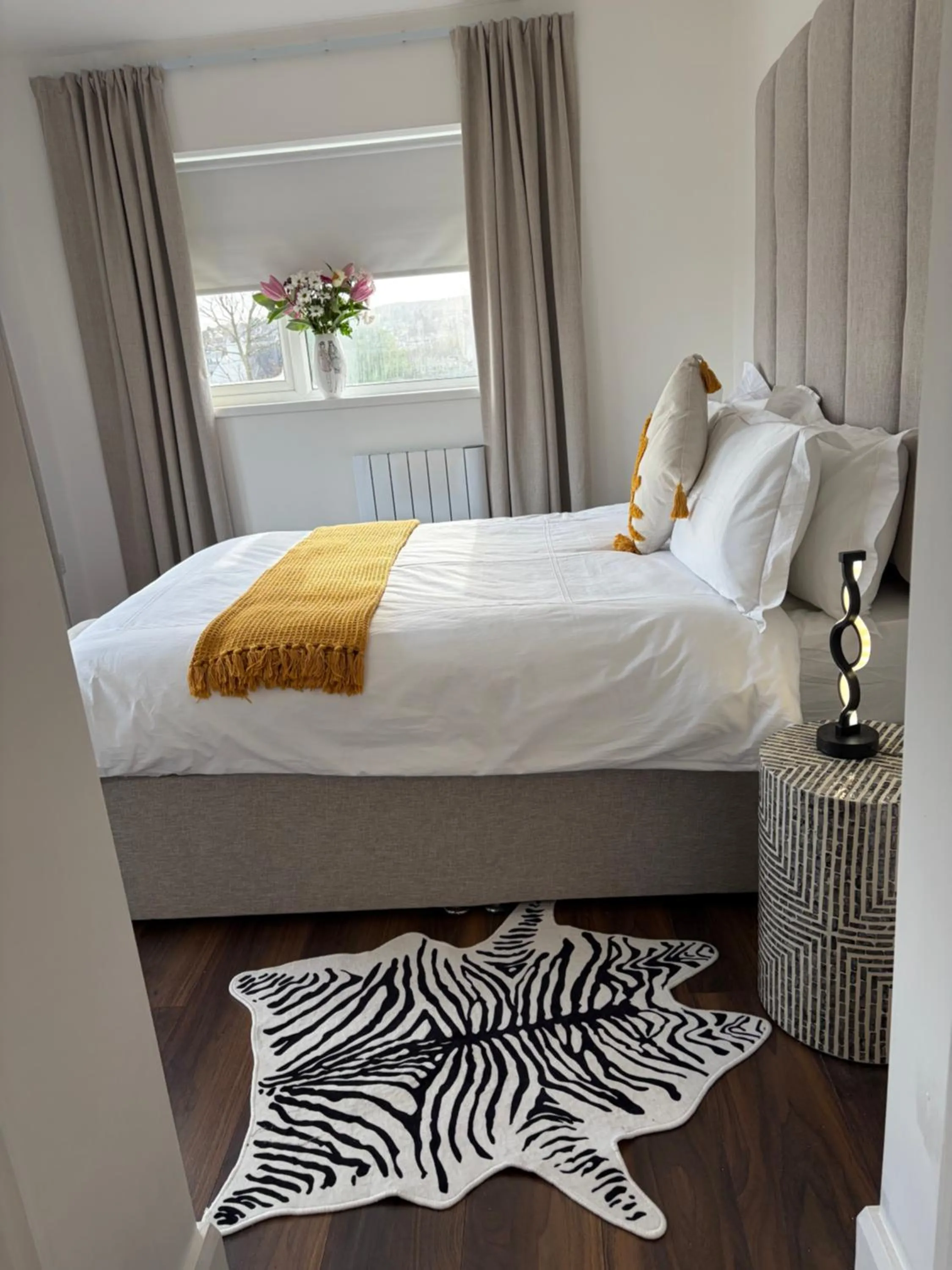 Bed in Hillcrest House Self Catering Apartments