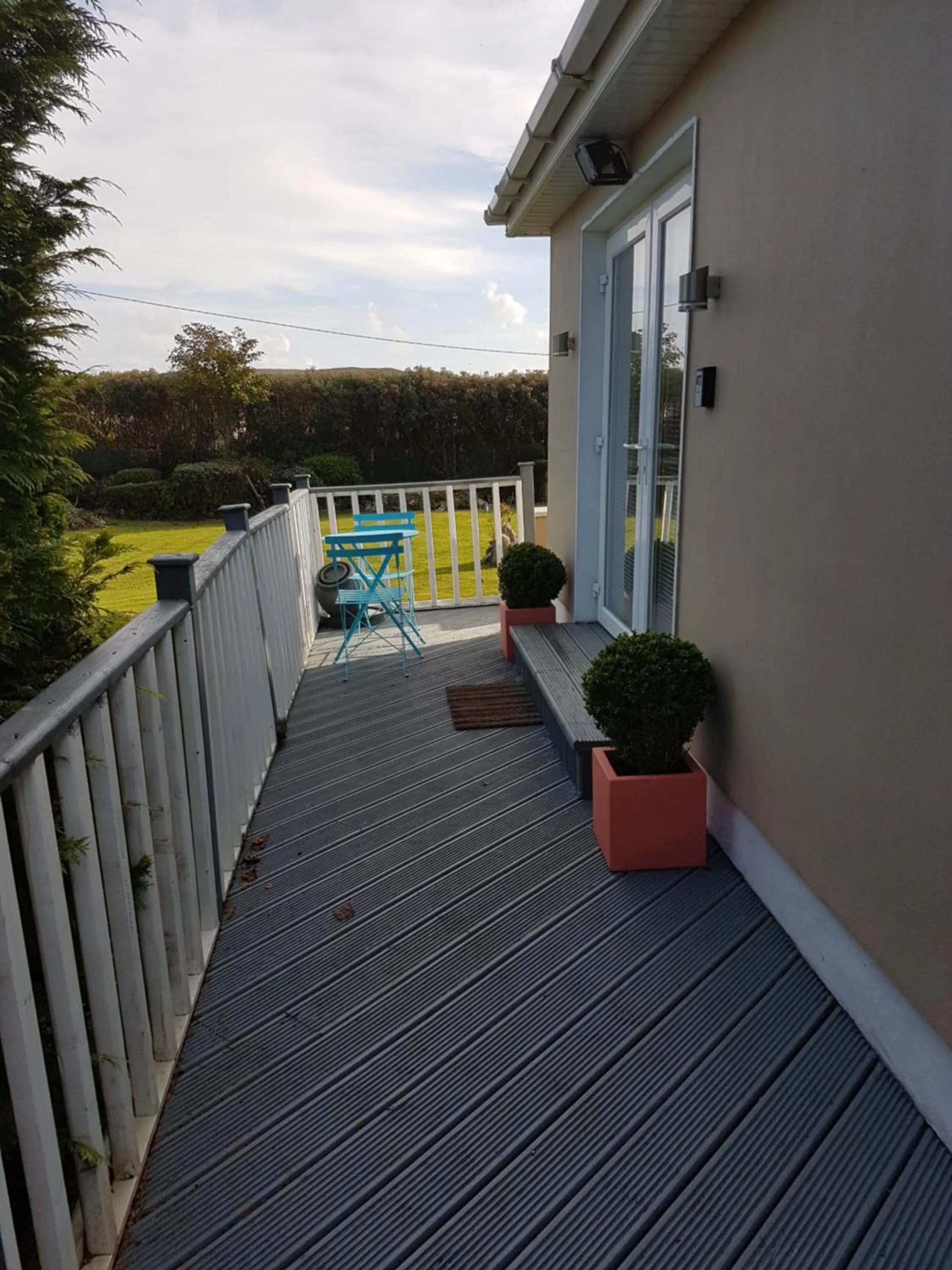 Patio in Hillcrest House Self Catering Apartments