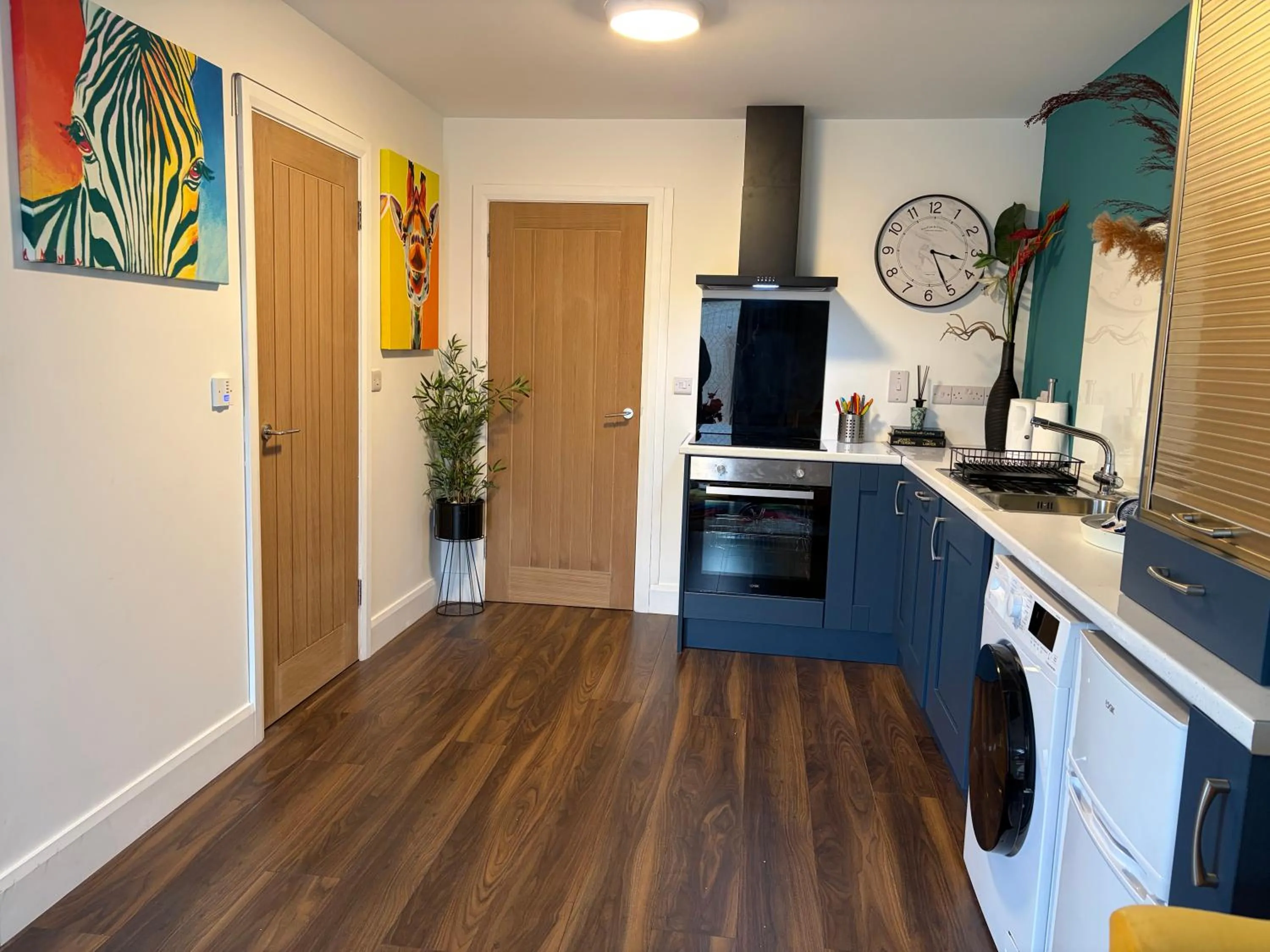 Kitchen or kitchenette in Hillcrest House Self Catering Apartments