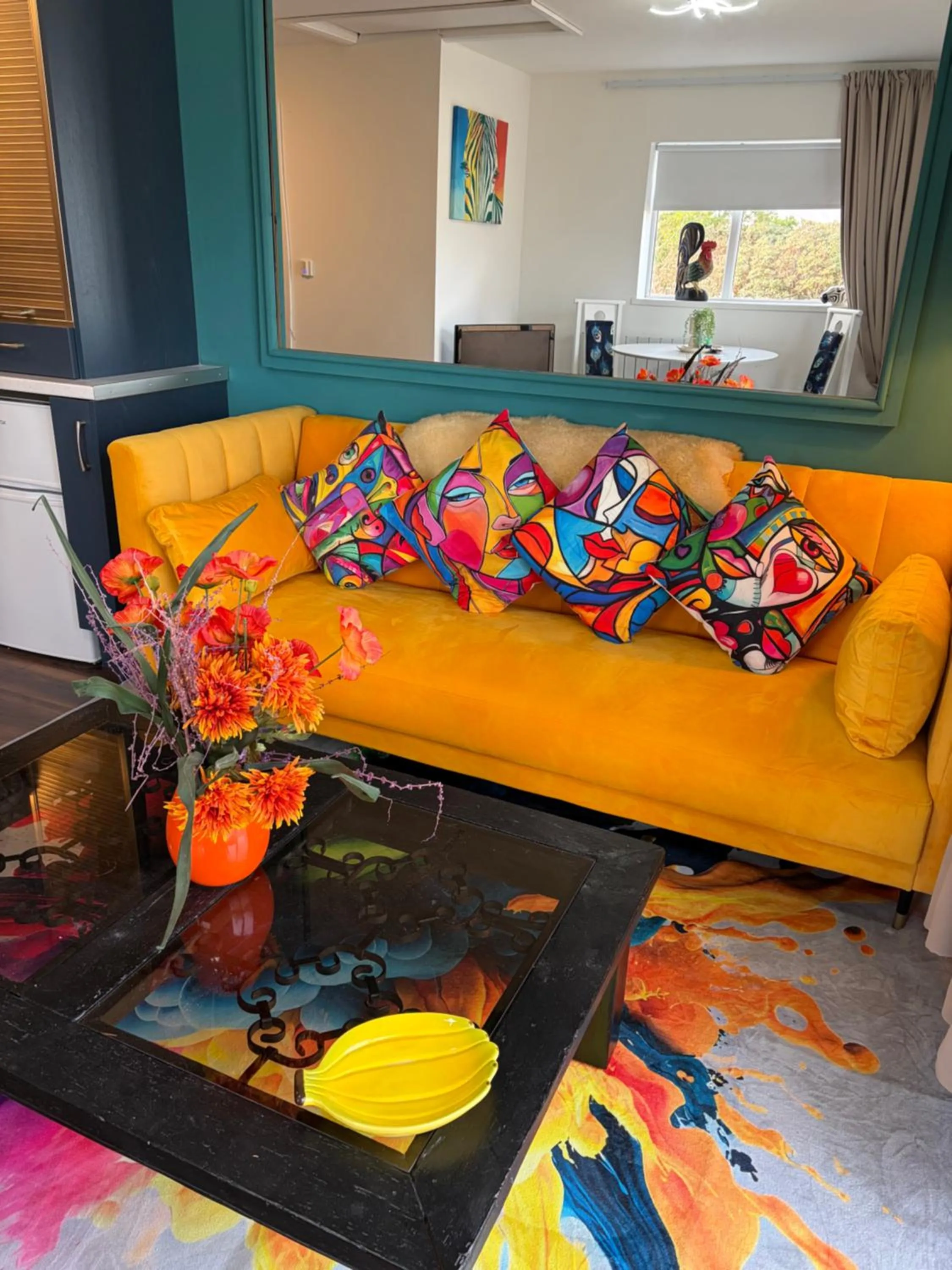 Living room in Hillcrest House Self Catering Apartments