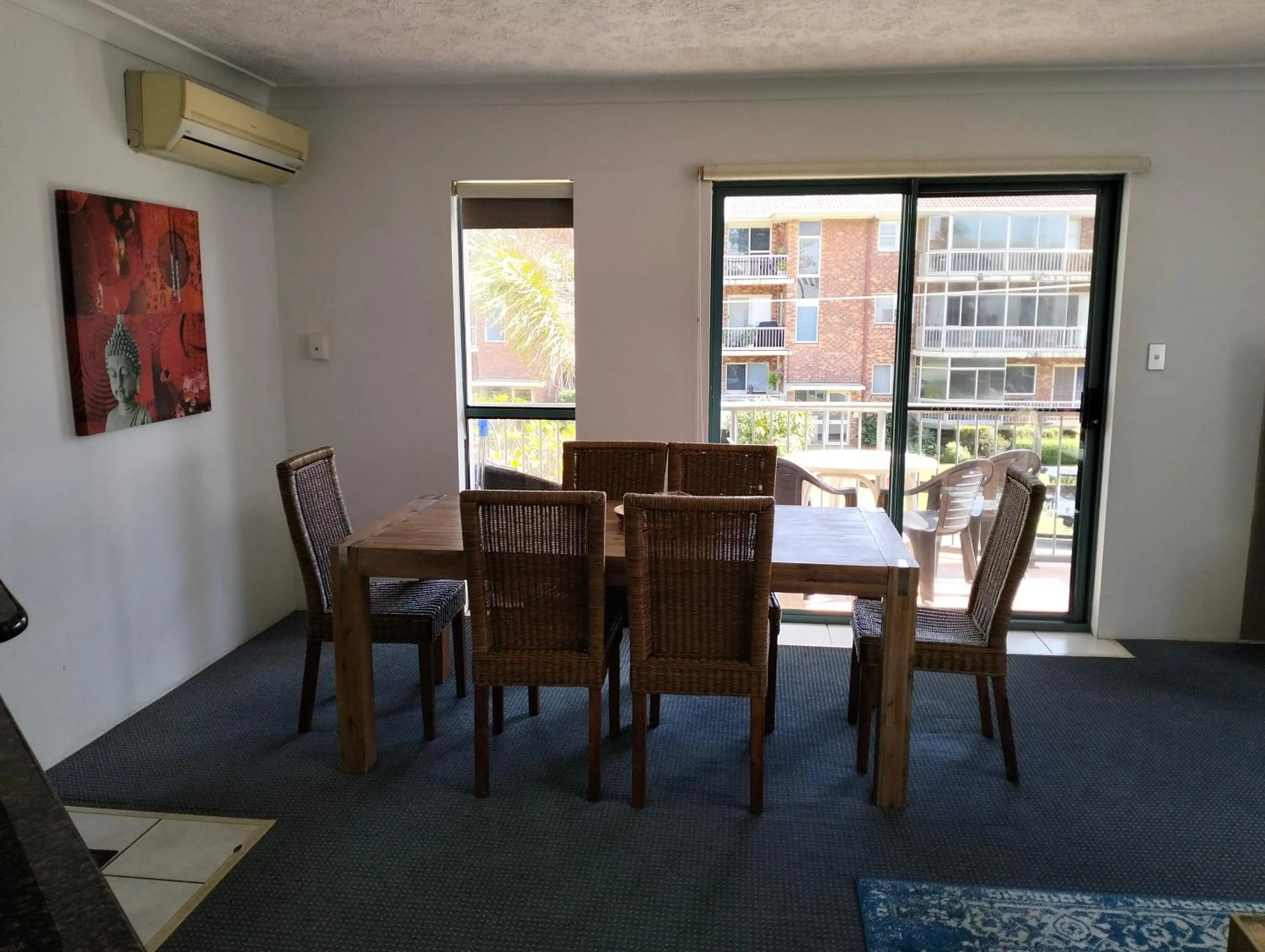 Dining area in Pacific Place Apartments