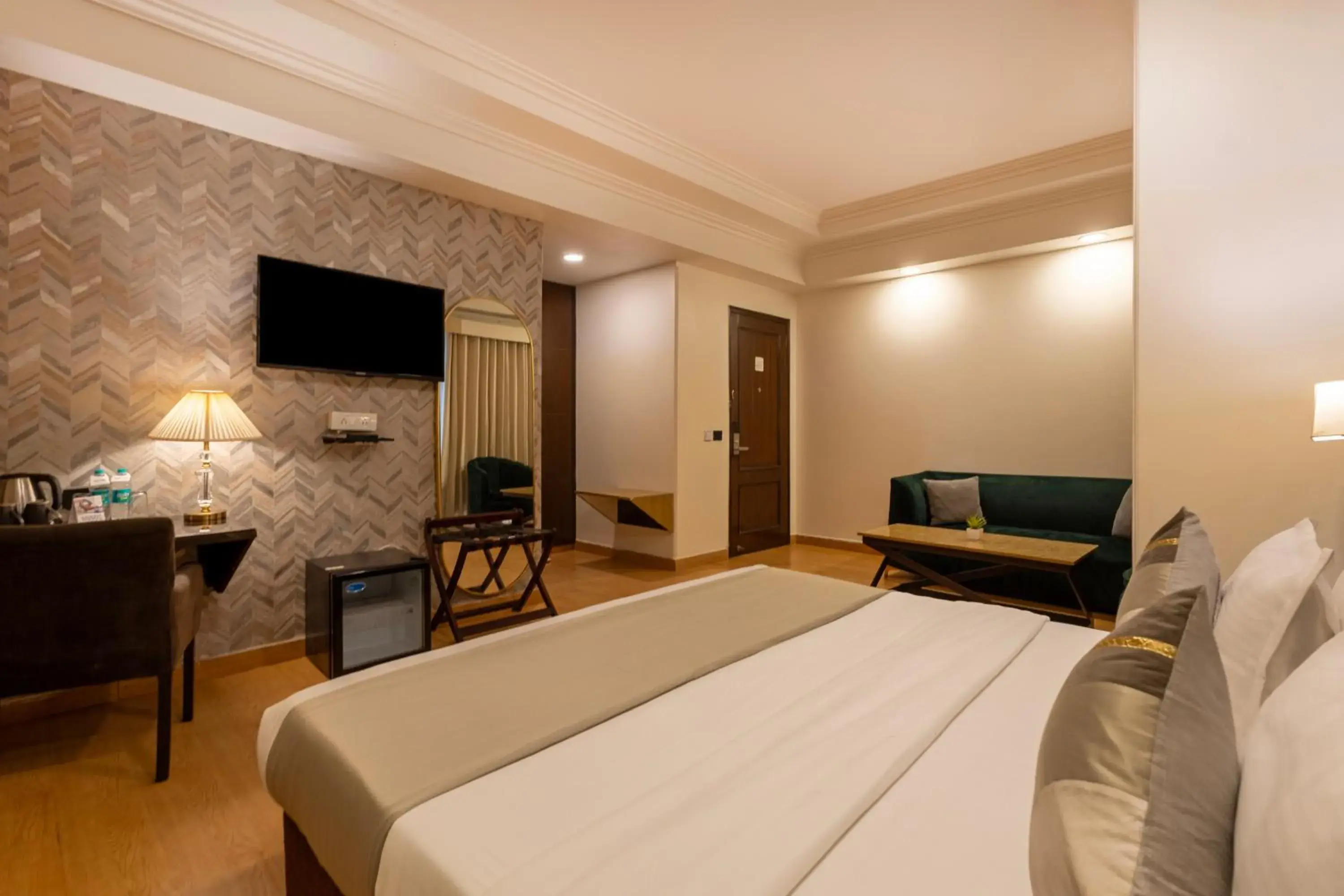 Bedroom, Bed in The Orion - Greater Kailash Bedroom, Bed in The Orion - Greater Kailash