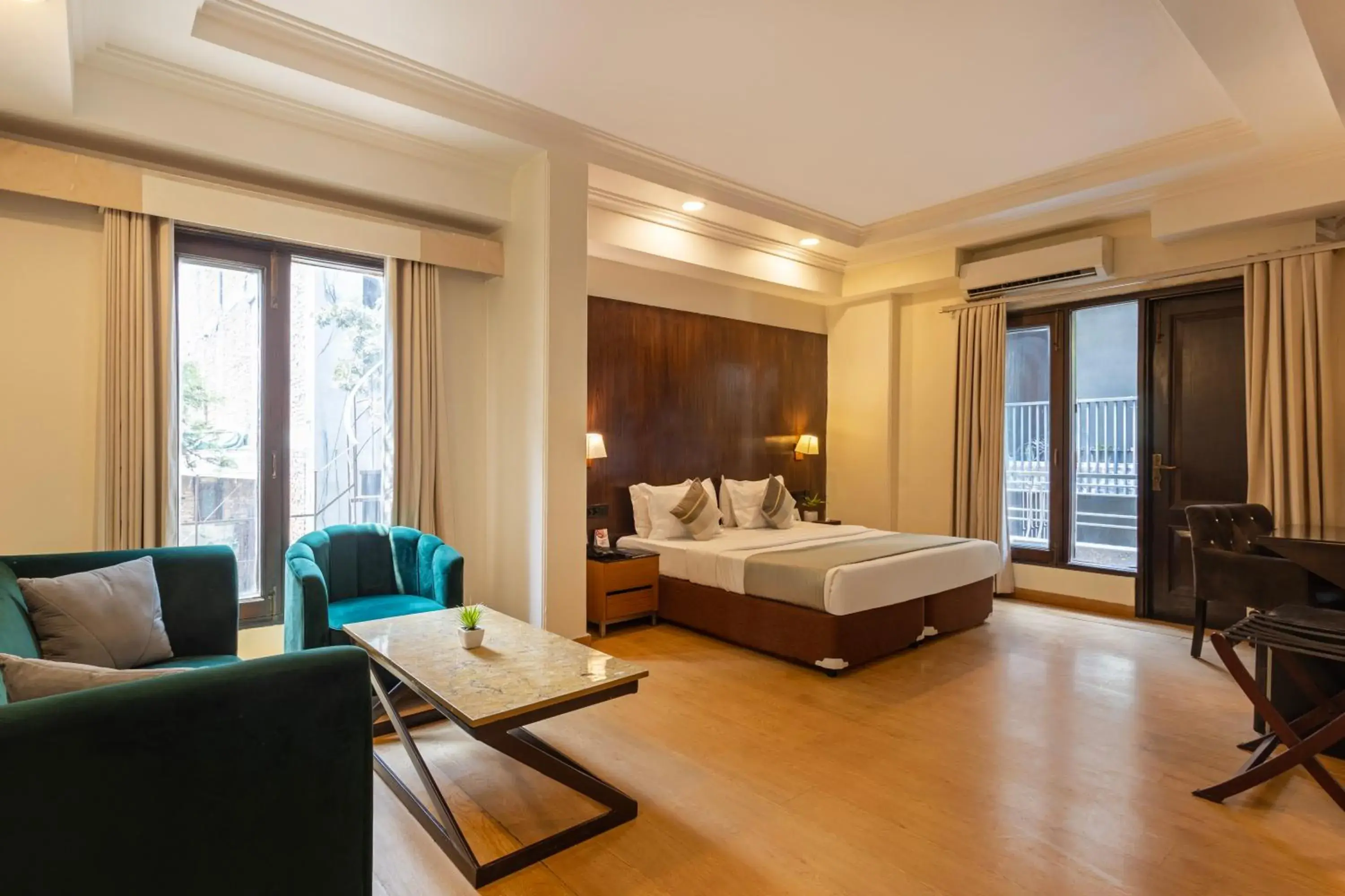 Bedroom, Bed in The Orion - Greater Kailash Bedroom, Bed in The Orion - Greater Kailash