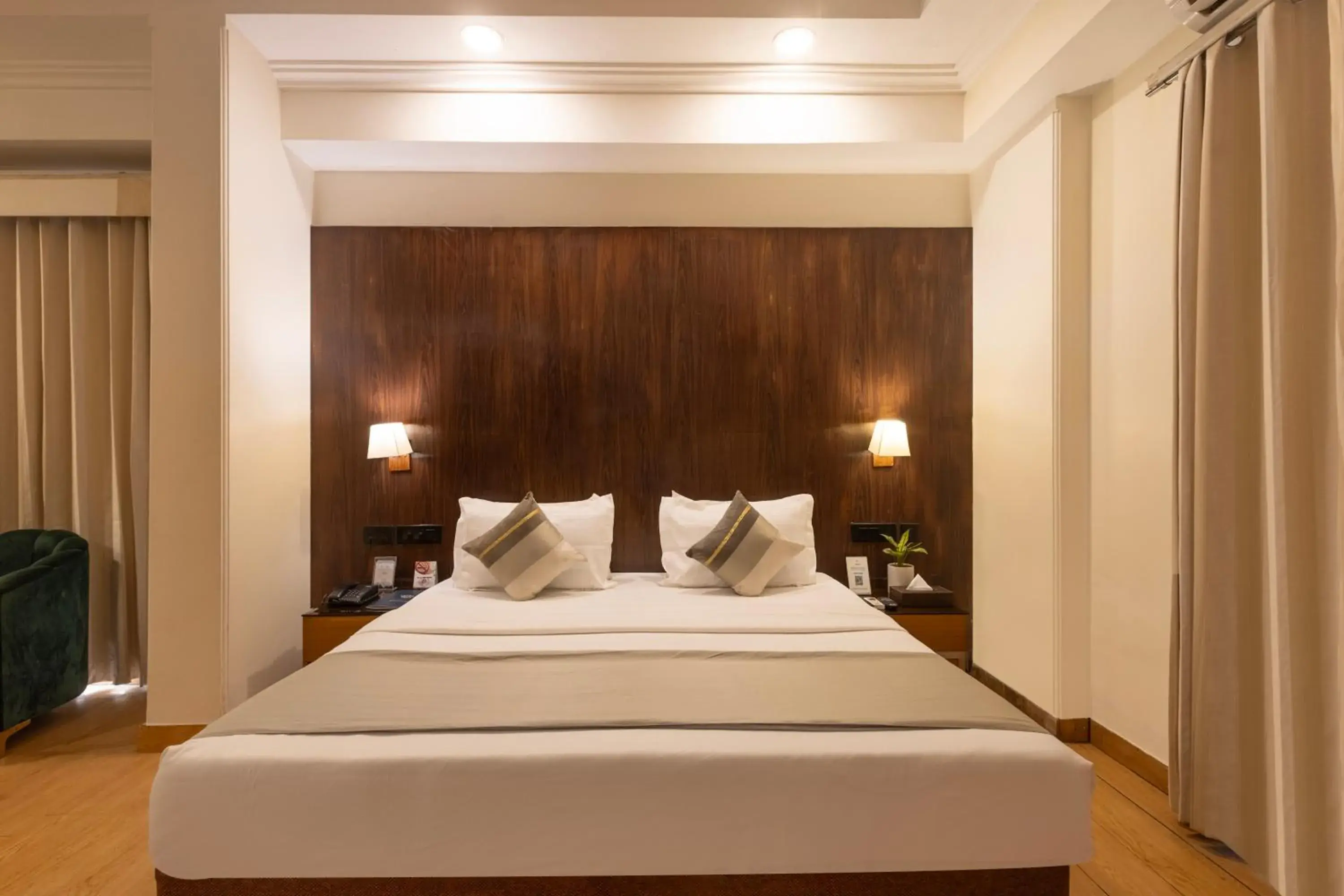Bedroom, Bed in The Orion - Greater Kailash Bedroom, Bed in The Orion - Greater Kailash
