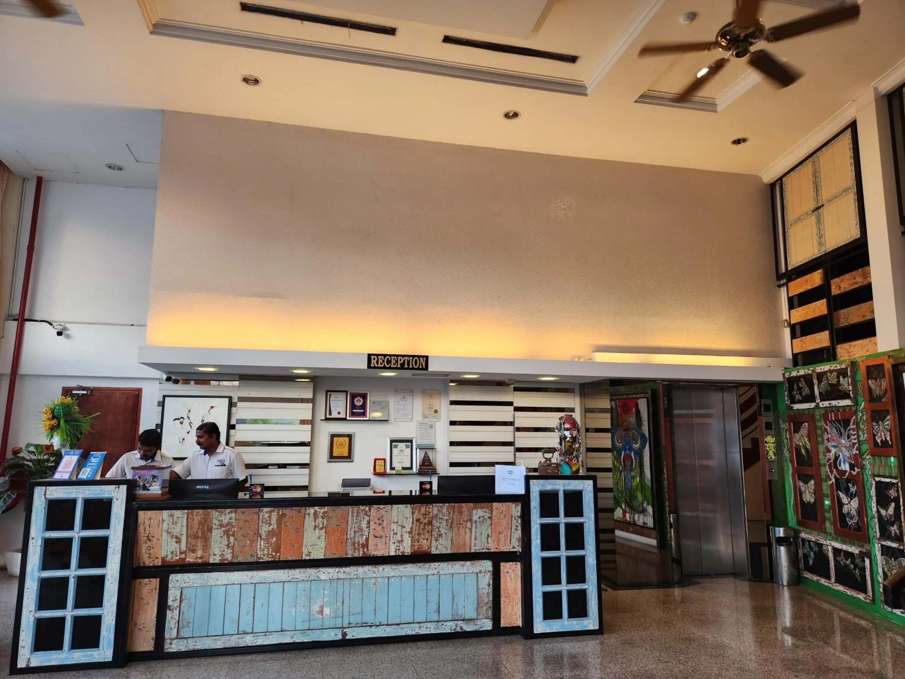 Lobby or reception in Fair Park Hotel