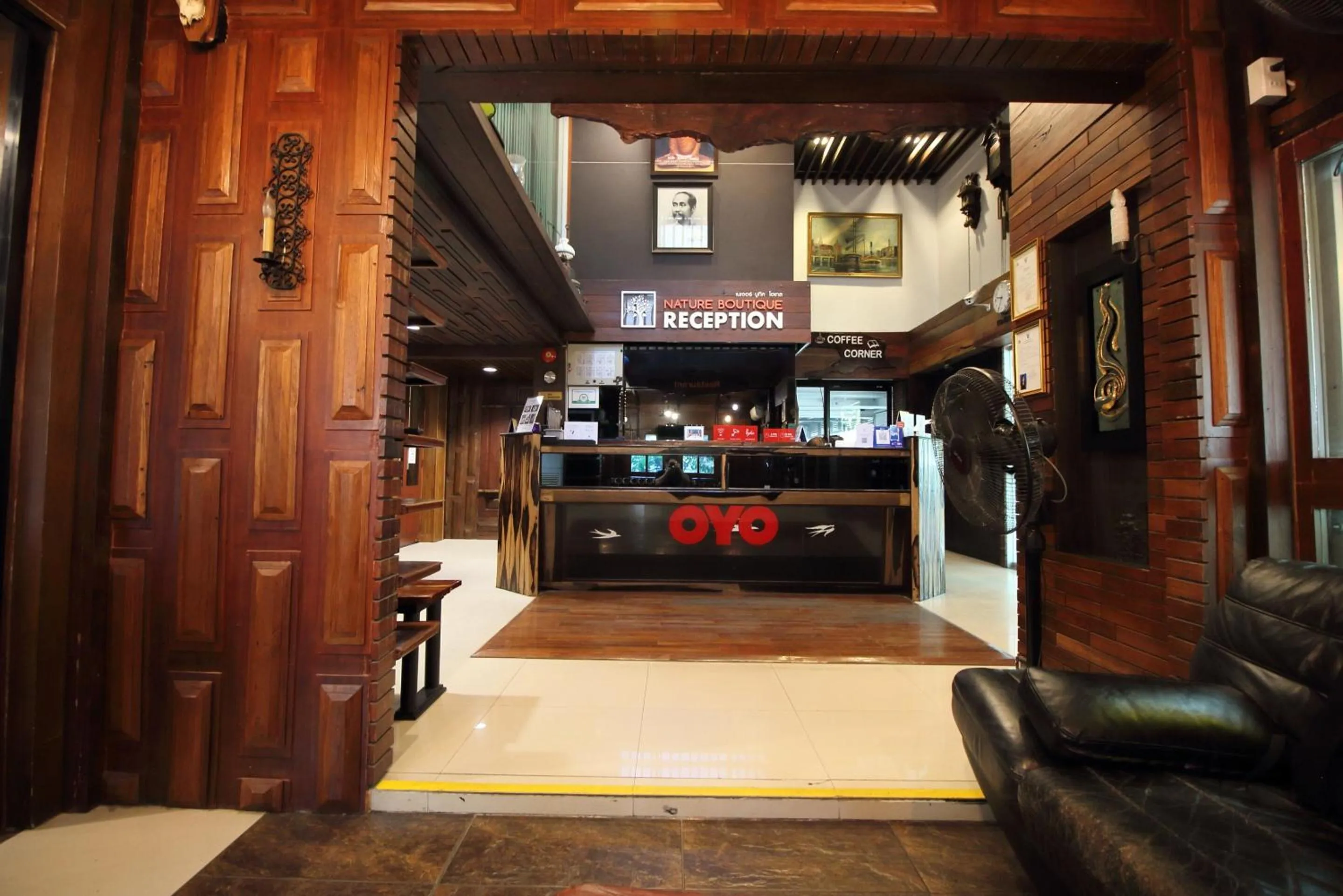 Lobby or reception in Super OYO Capital O 564 Nature Boutique Hotel