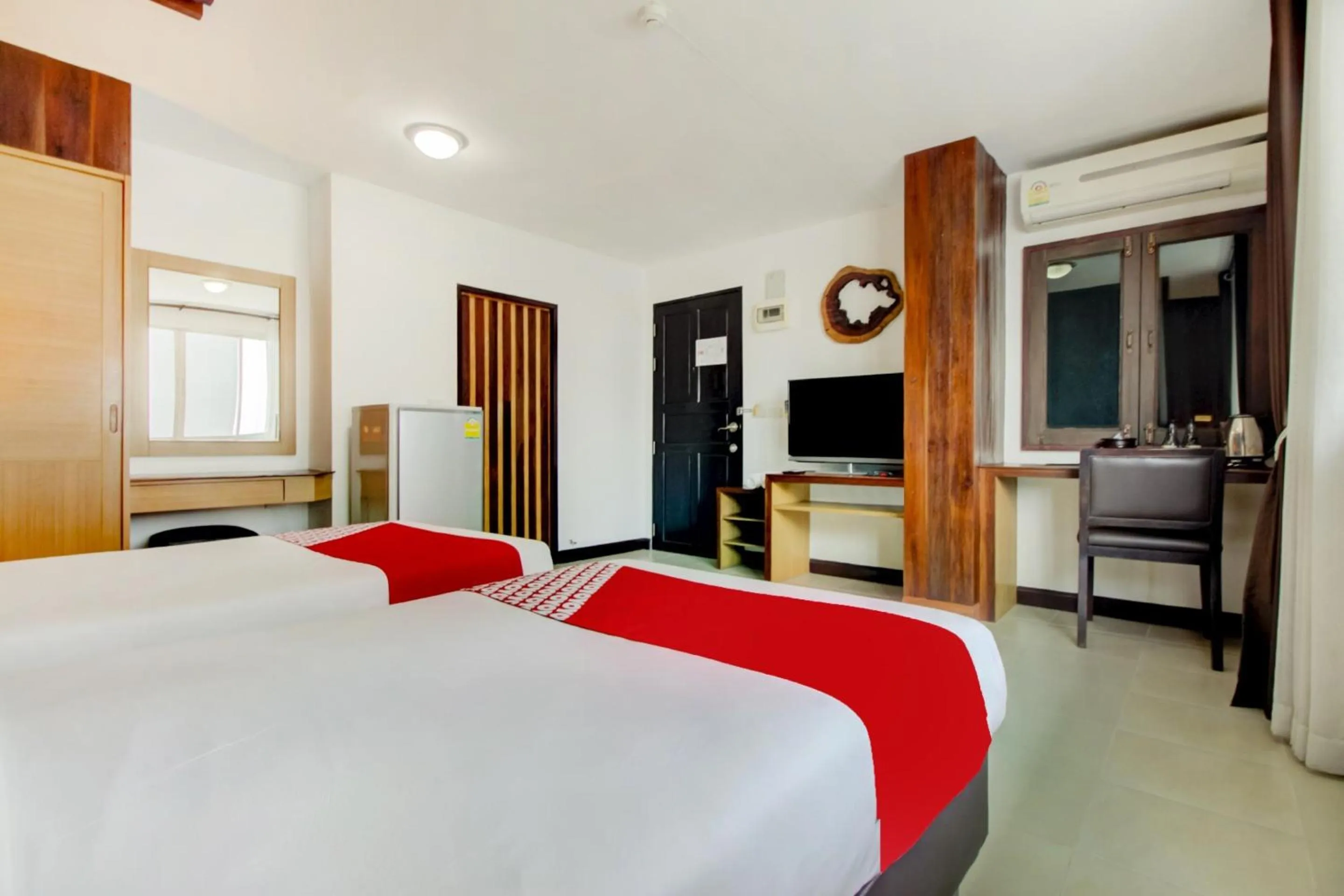 Bedroom in Super OYO Capital O 564 Nature Boutique Hotel