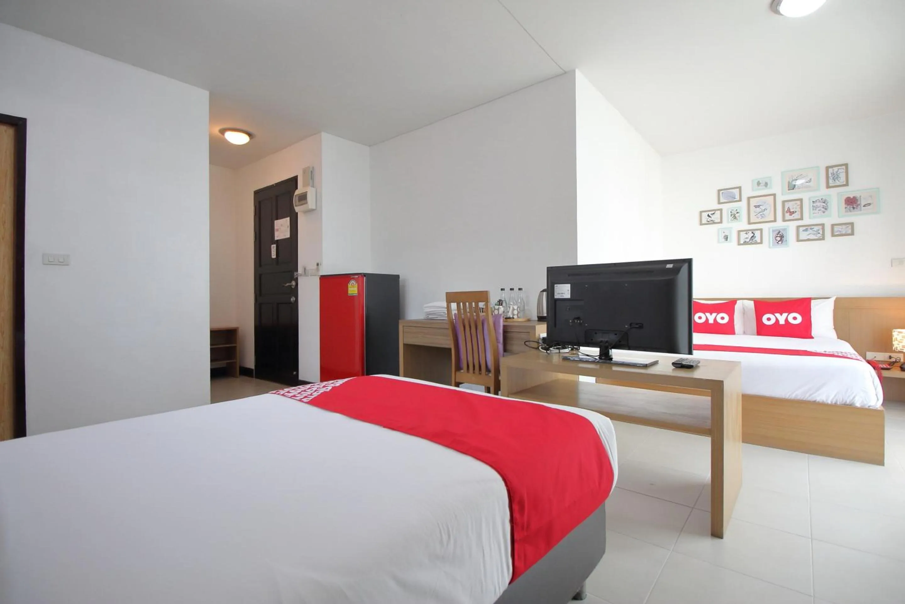 Bedroom in Super OYO Capital O 564 Nature Boutique Hotel