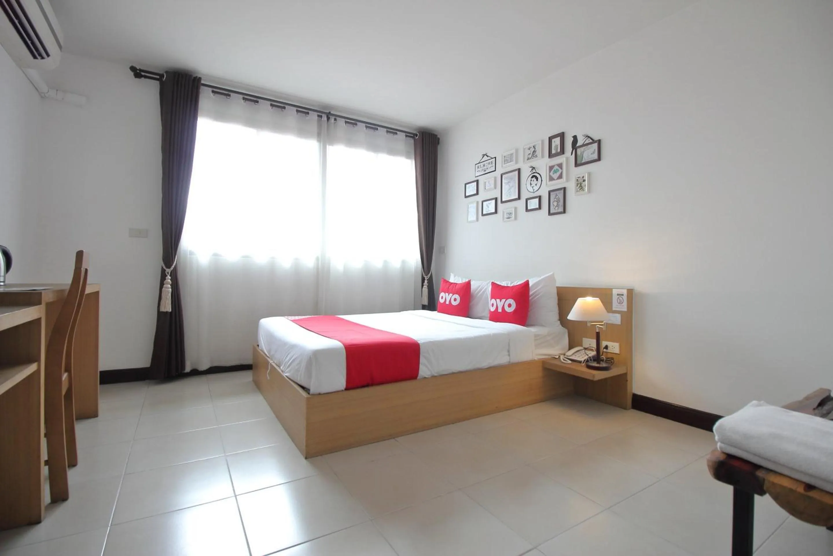 Bedroom in Super OYO Capital O 564 Nature Boutique Hotel