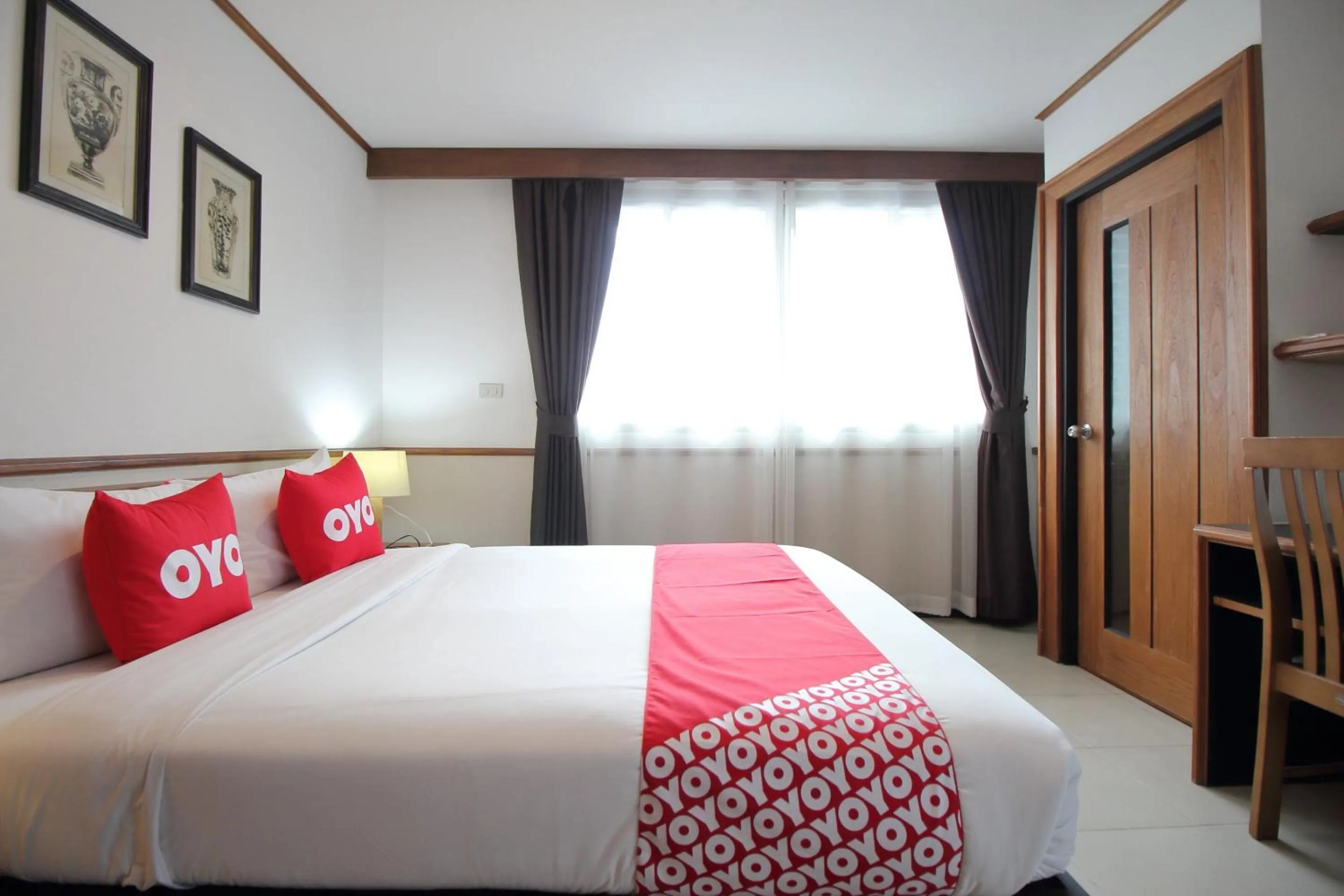 Bedroom in Super OYO Capital O 564 Nature Boutique Hotel