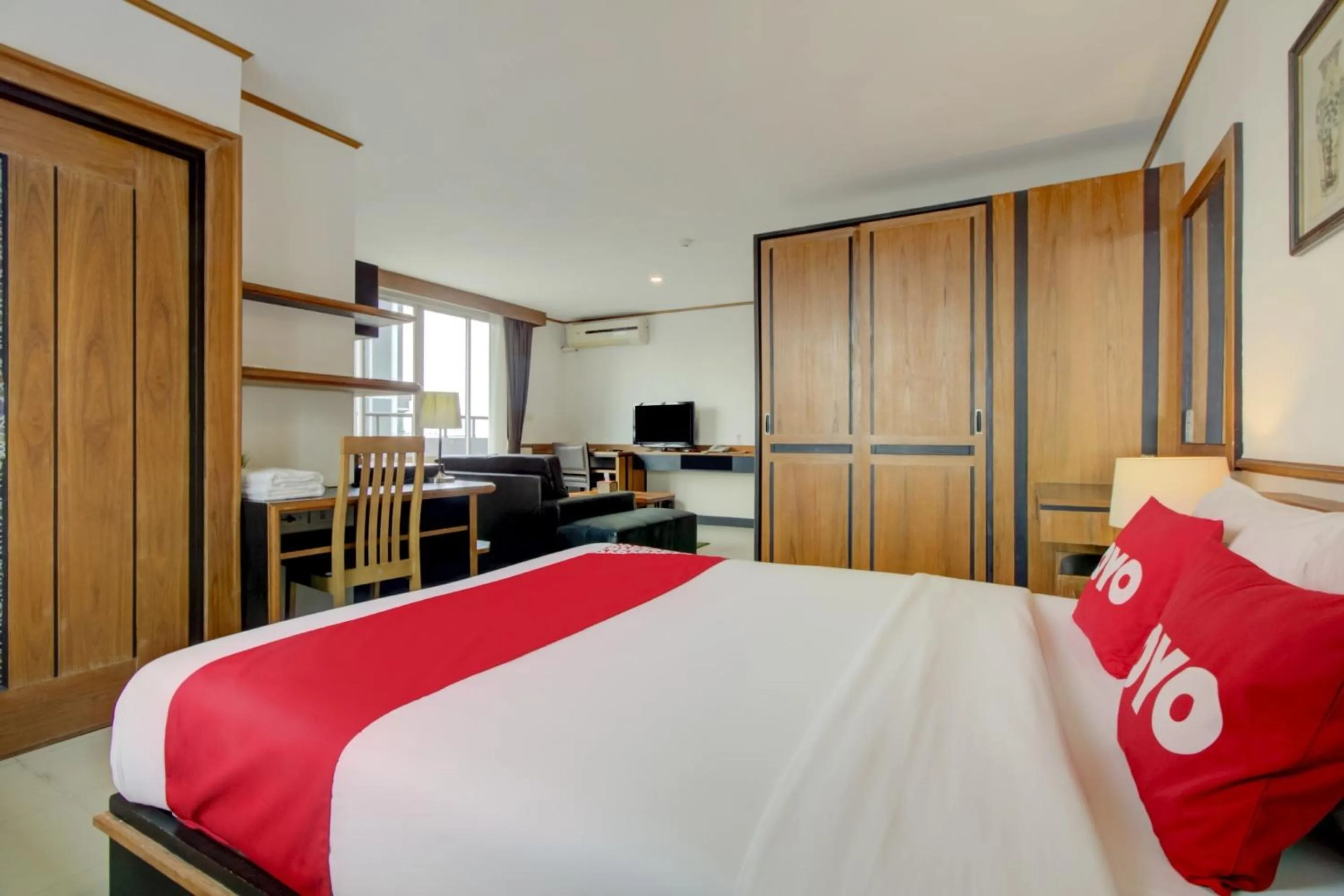 Bedroom in Super OYO Capital O 564 Nature Boutique Hotel