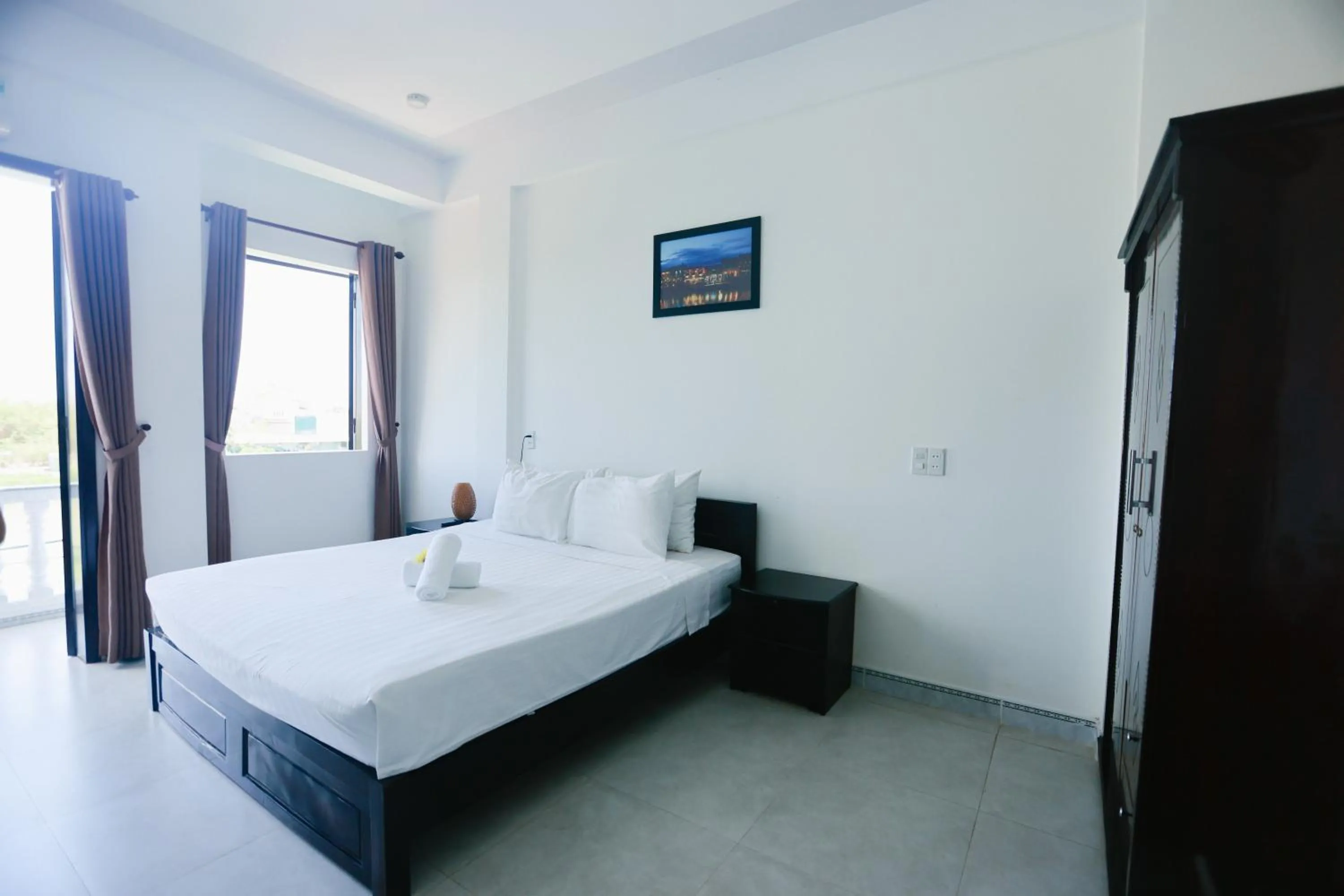 Bed in Blue River Boutique Hoi An Hotel