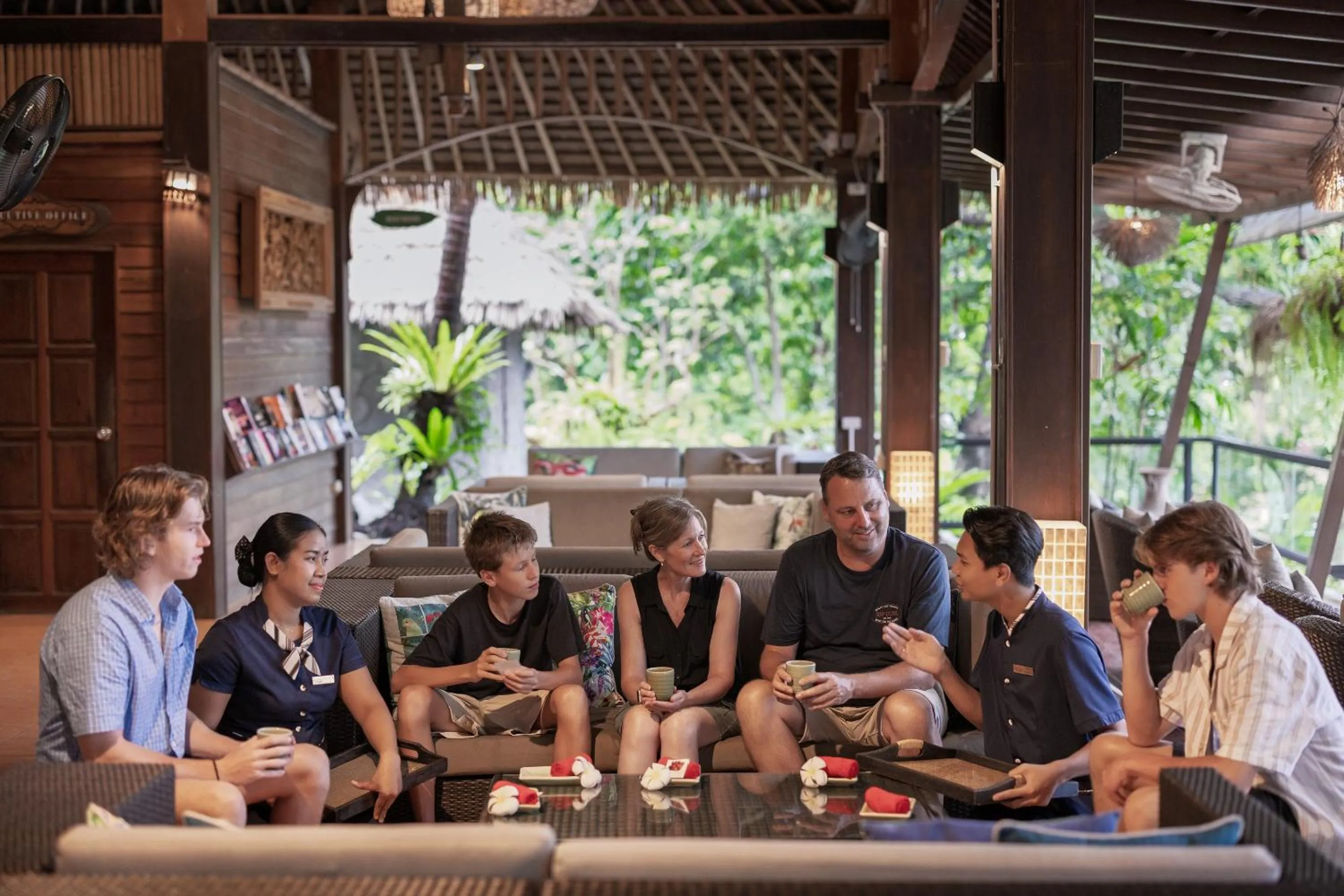 Property building in Panviman Resort Koh Phangan