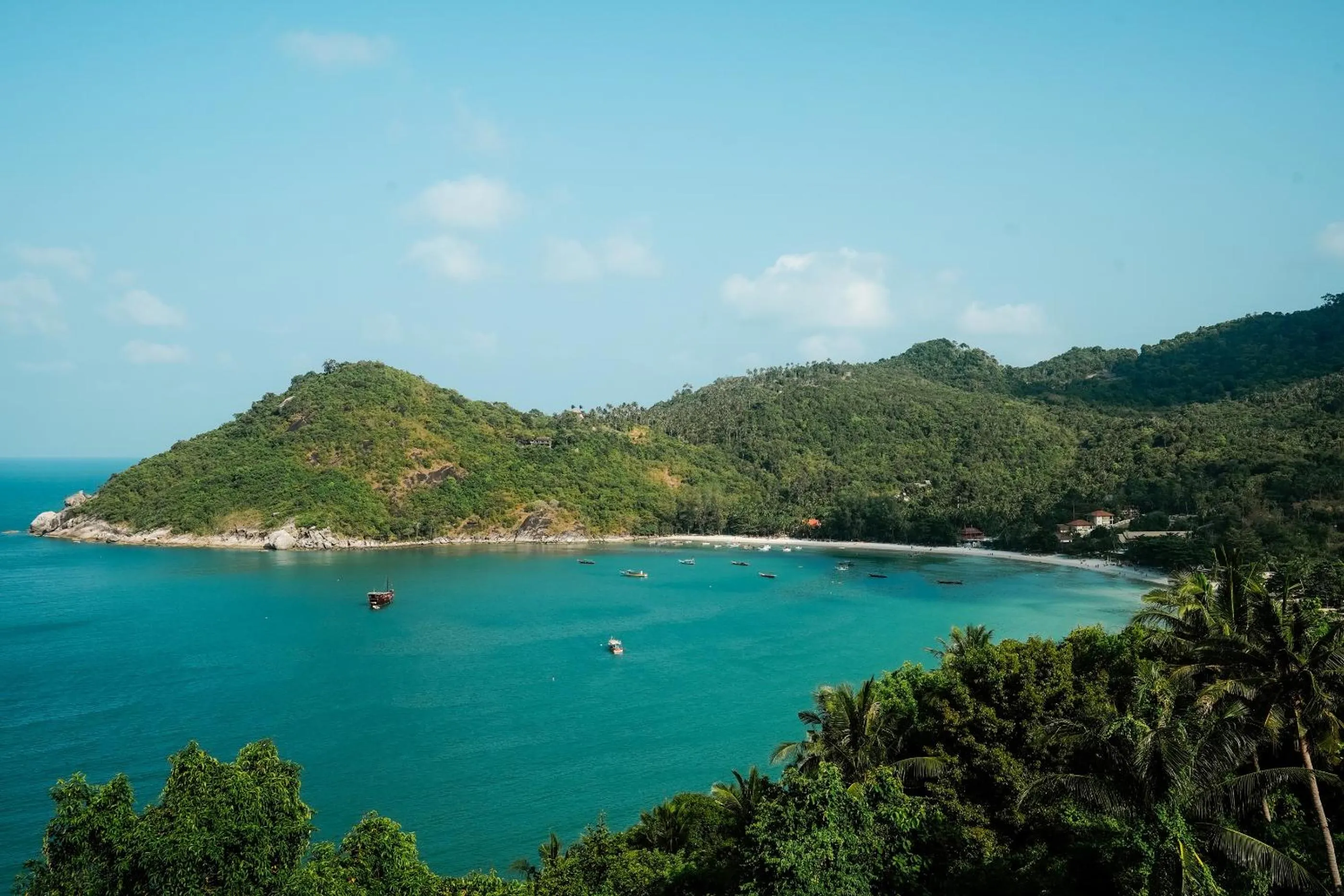 Property building in Panviman Resort Koh Phangan