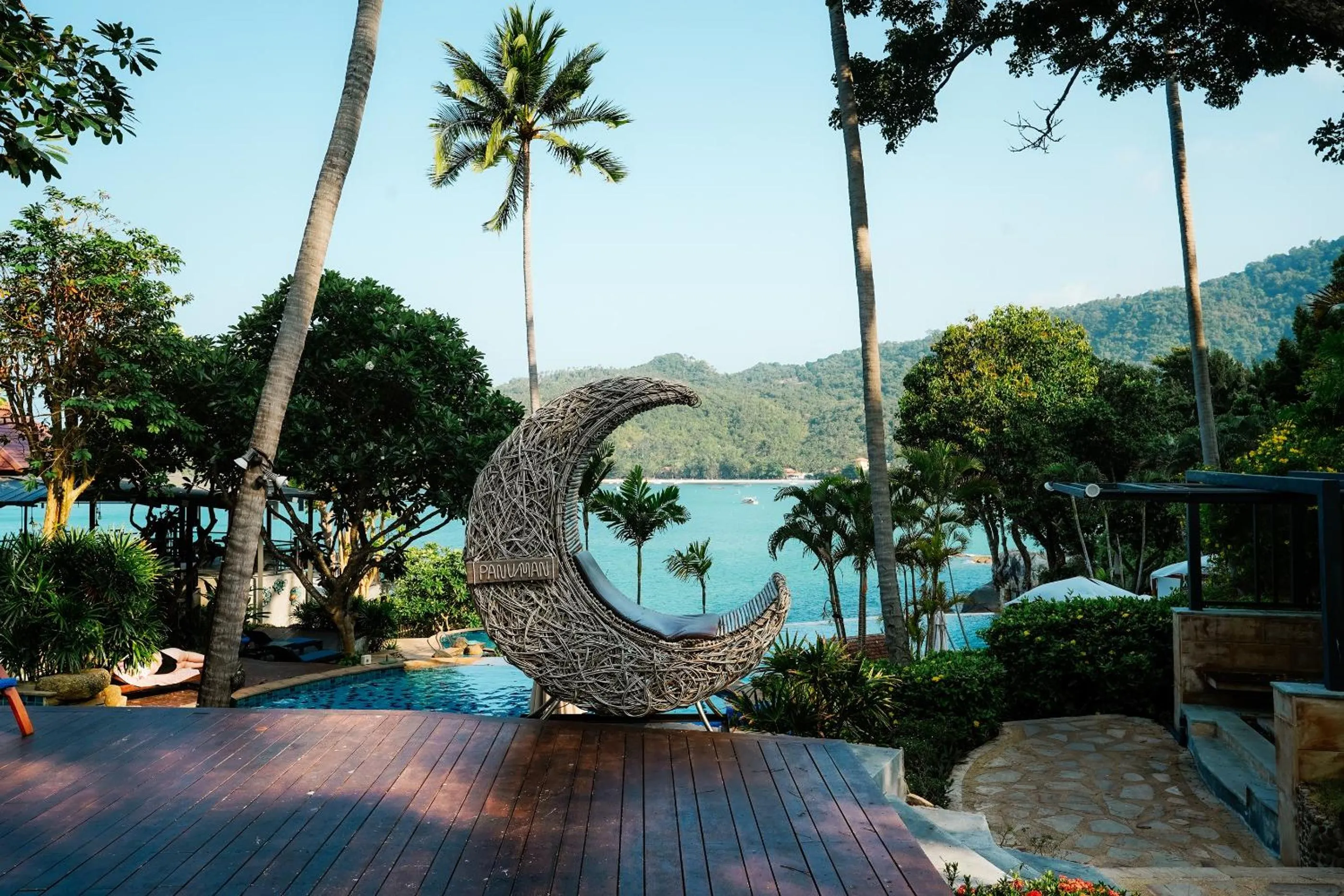 Property building in Panviman Resort Koh Phangan