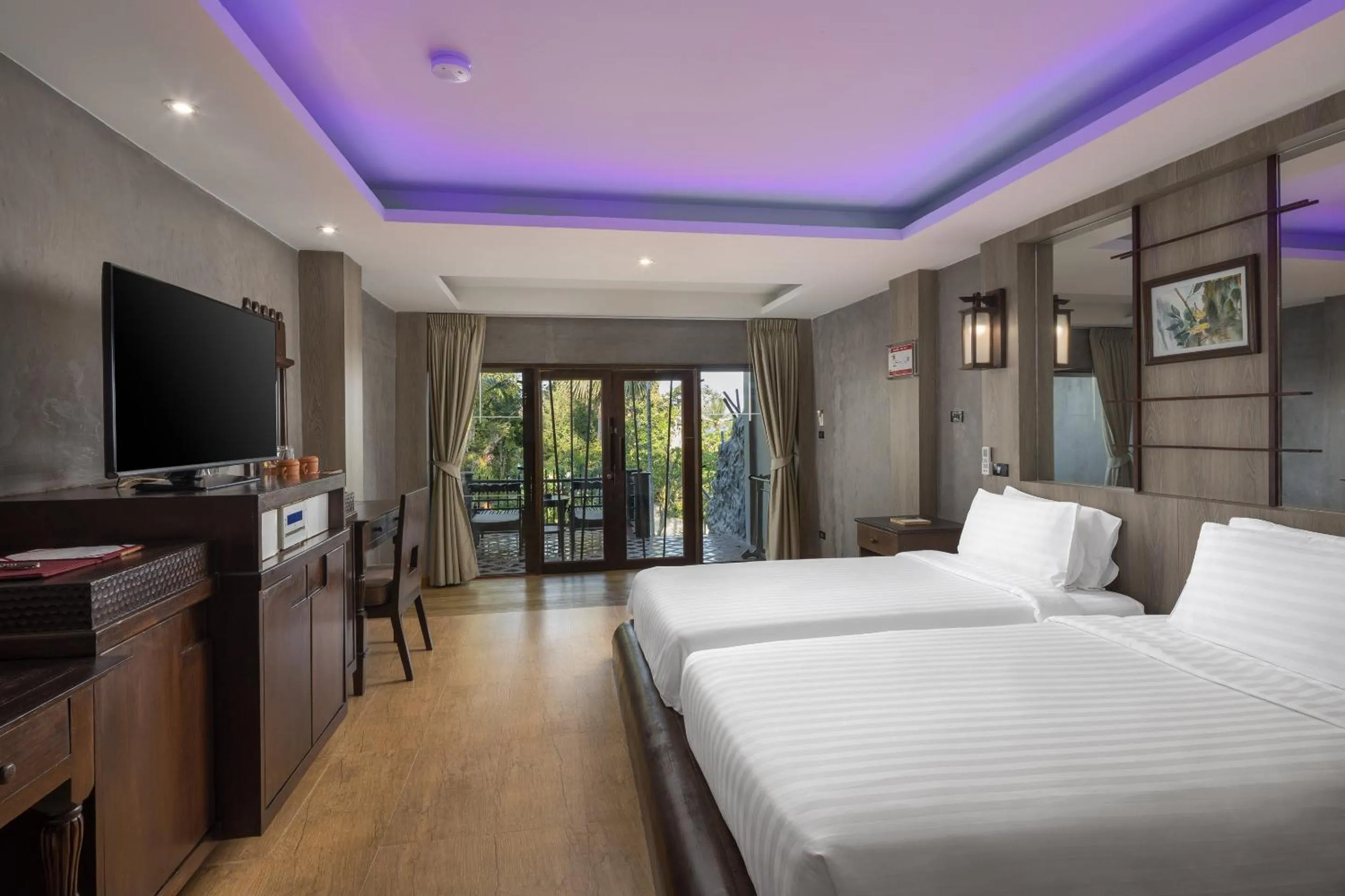 Bedroom, Bed in Panviman Resort Koh Phangan