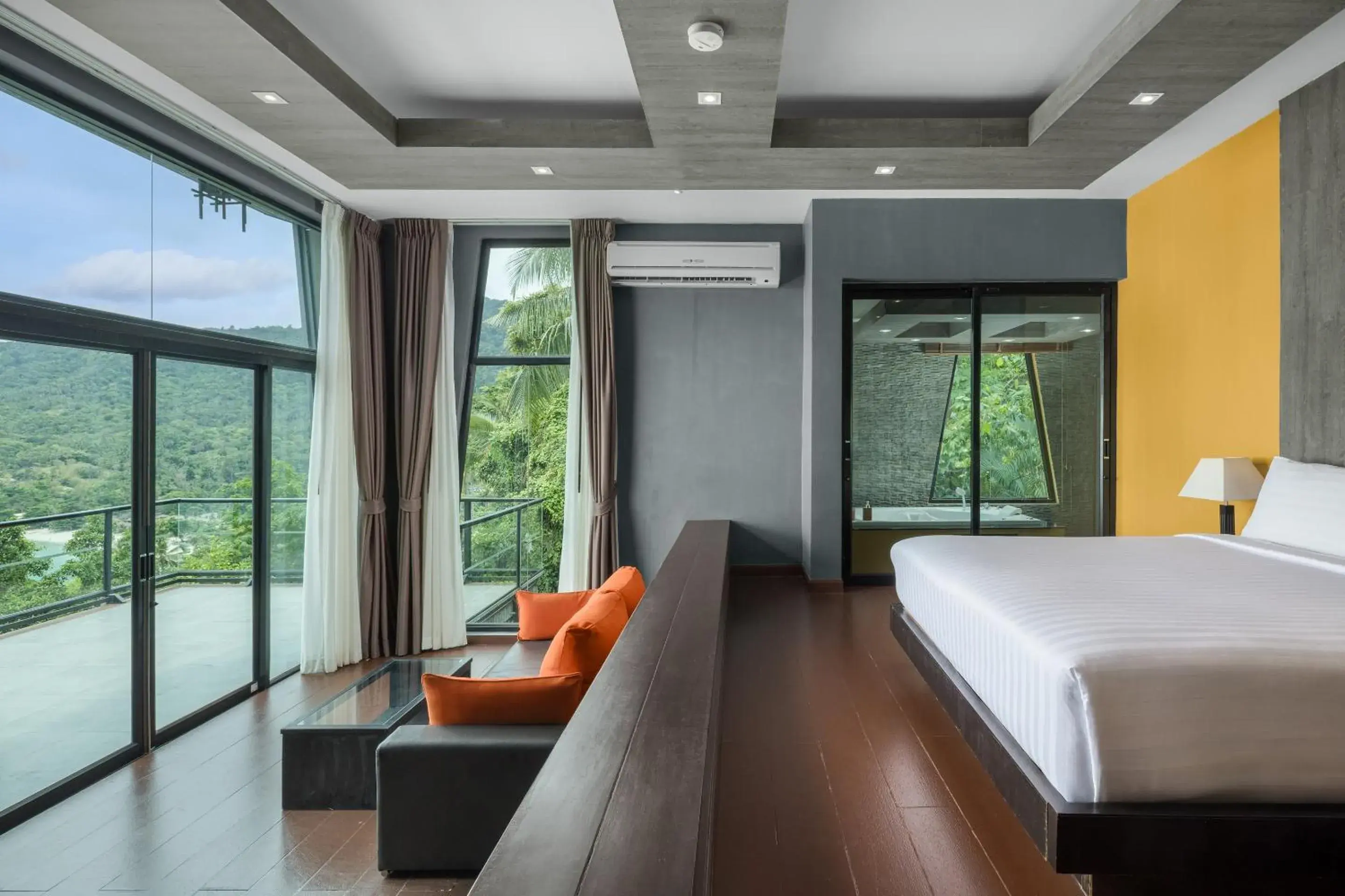 Grand Deluxe Villa with Spa Bath and Sea View in Panviman Resort Koh Phangan Grand Deluxe Villa with Spa Bath and Sea View in Panviman Resort Koh Phangan