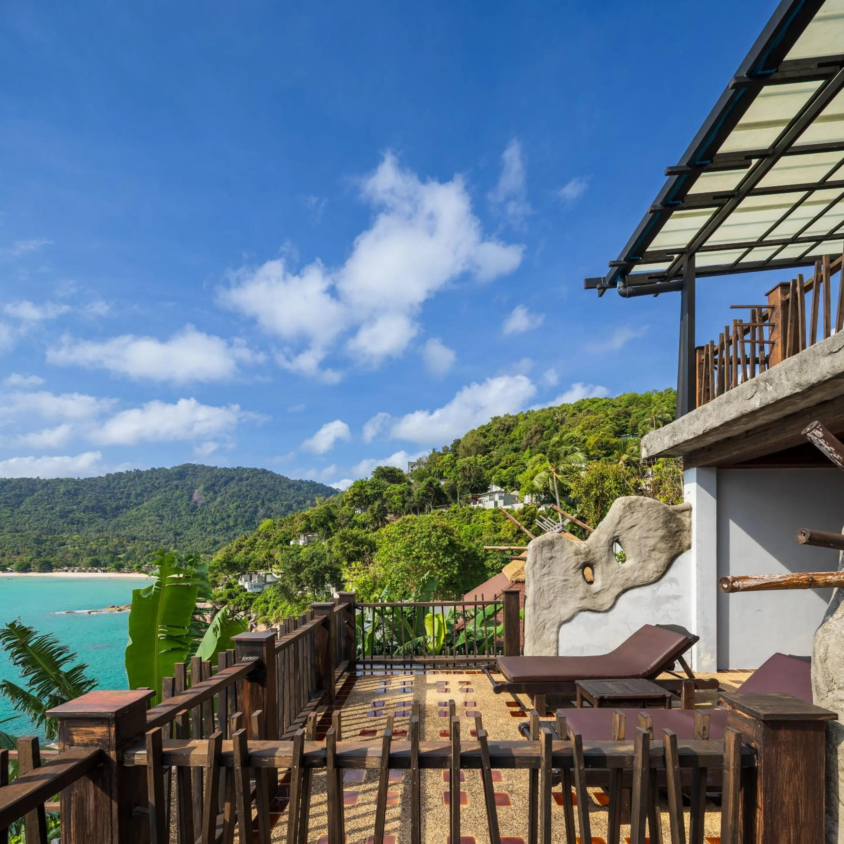 Sea view in Panviman Resort Koh Phangan