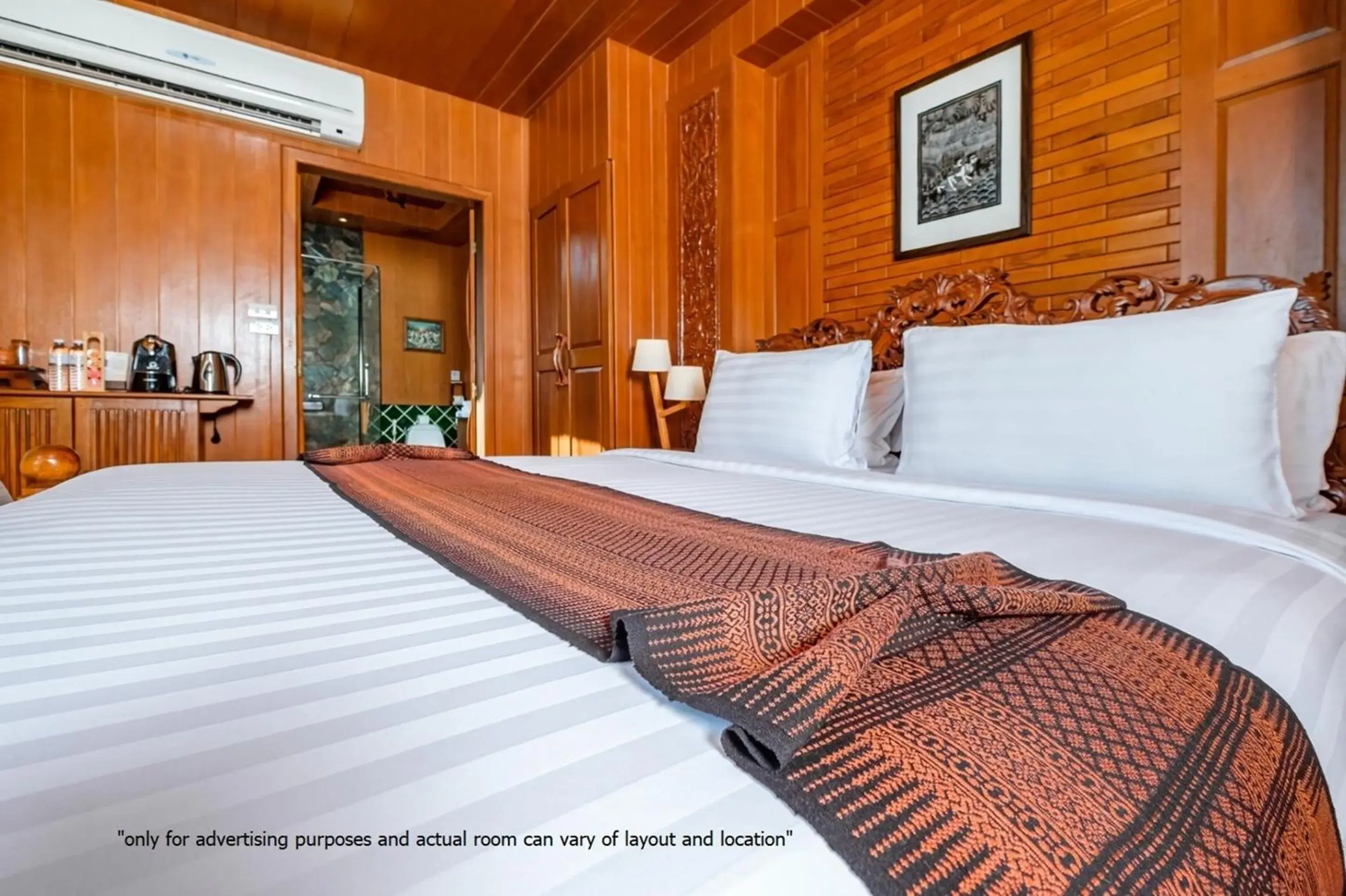 Bedroom, Bed in Panviman Resort Koh Phangan Bedroom, Bed in Panviman Resort Koh Phangan