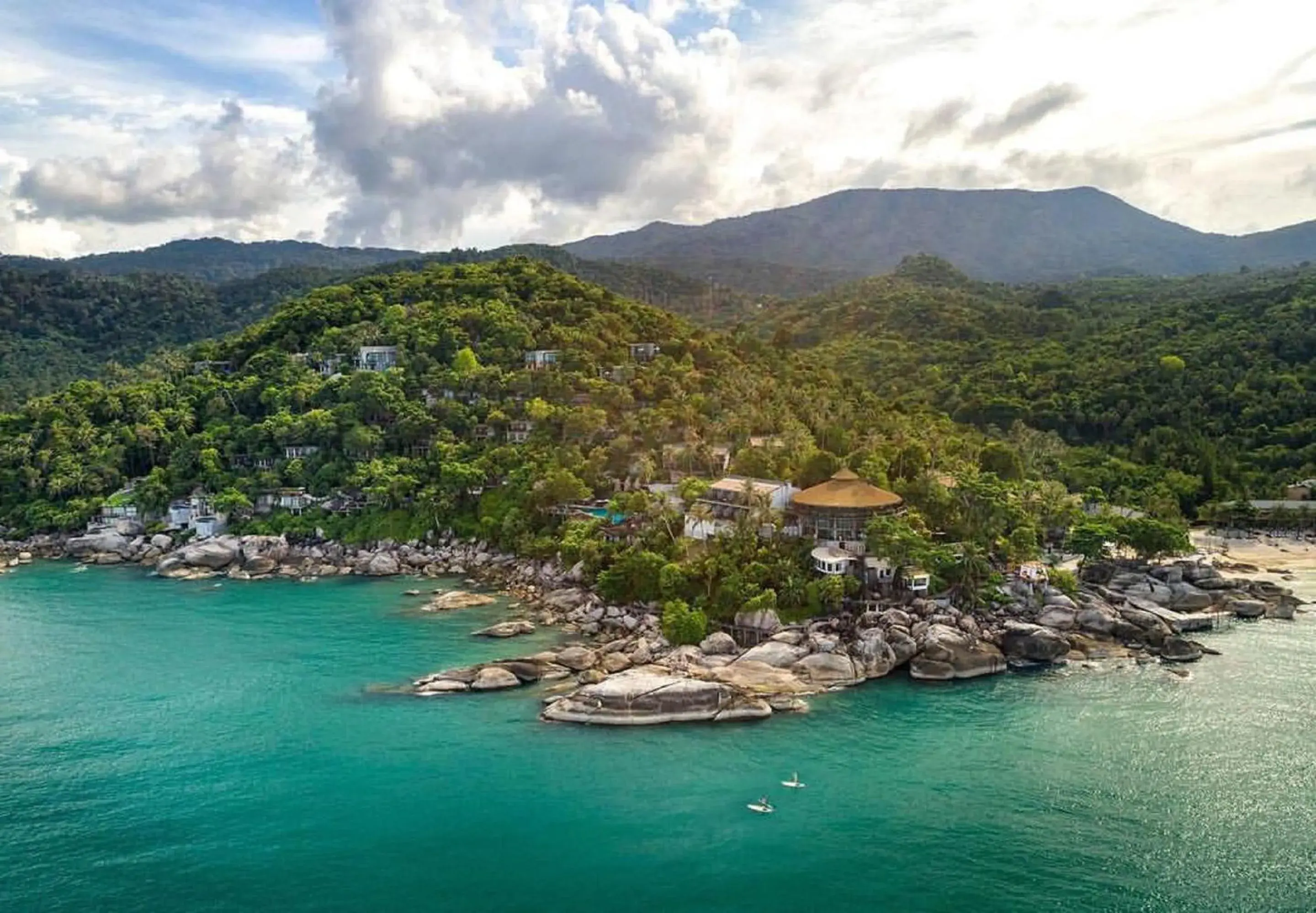 Bird's eye view in Panviman Resort Koh Phangan Bird's eye view in Panviman Resort Koh Phangan