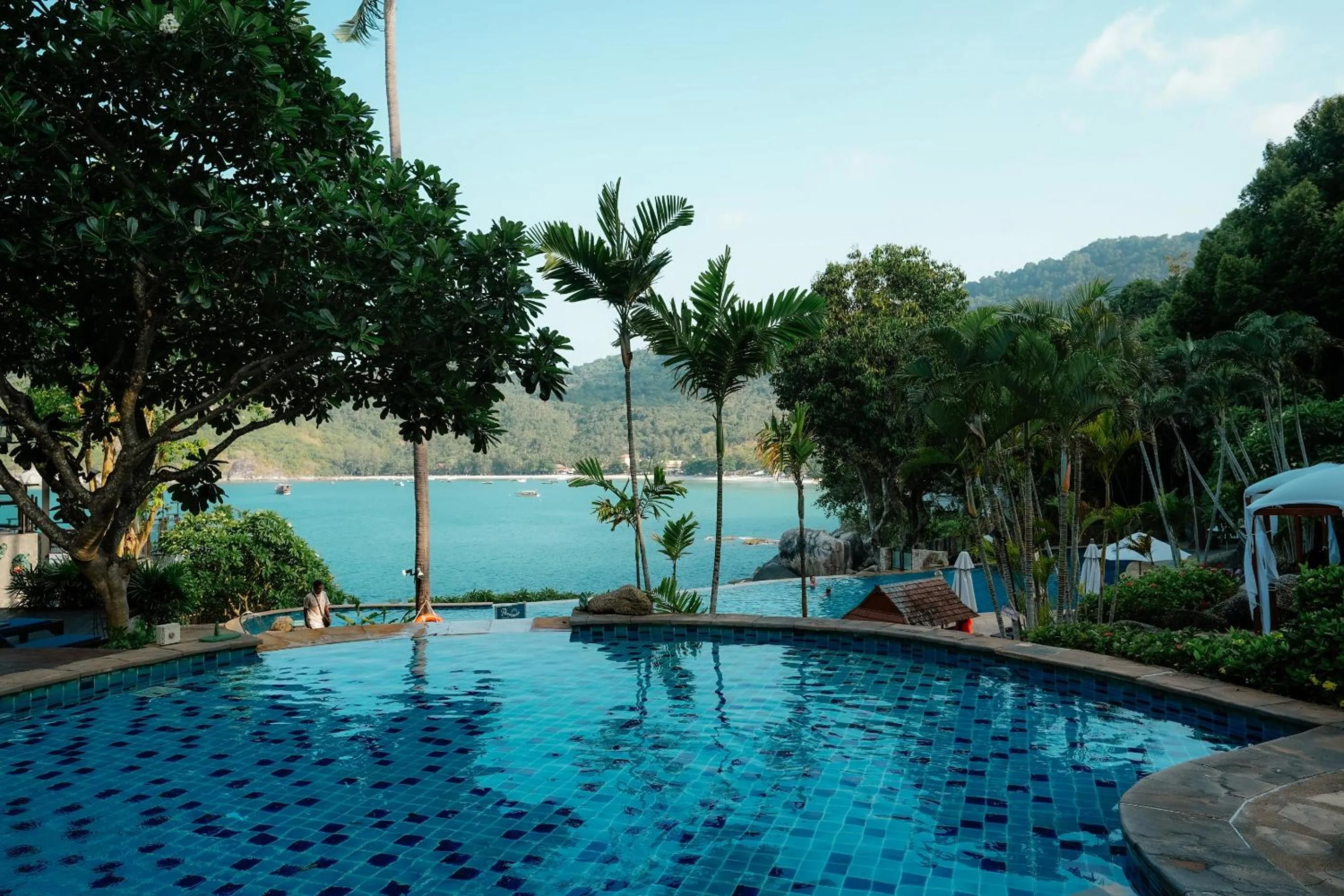 Swimming pool in Panviman Resort Koh Phangan
