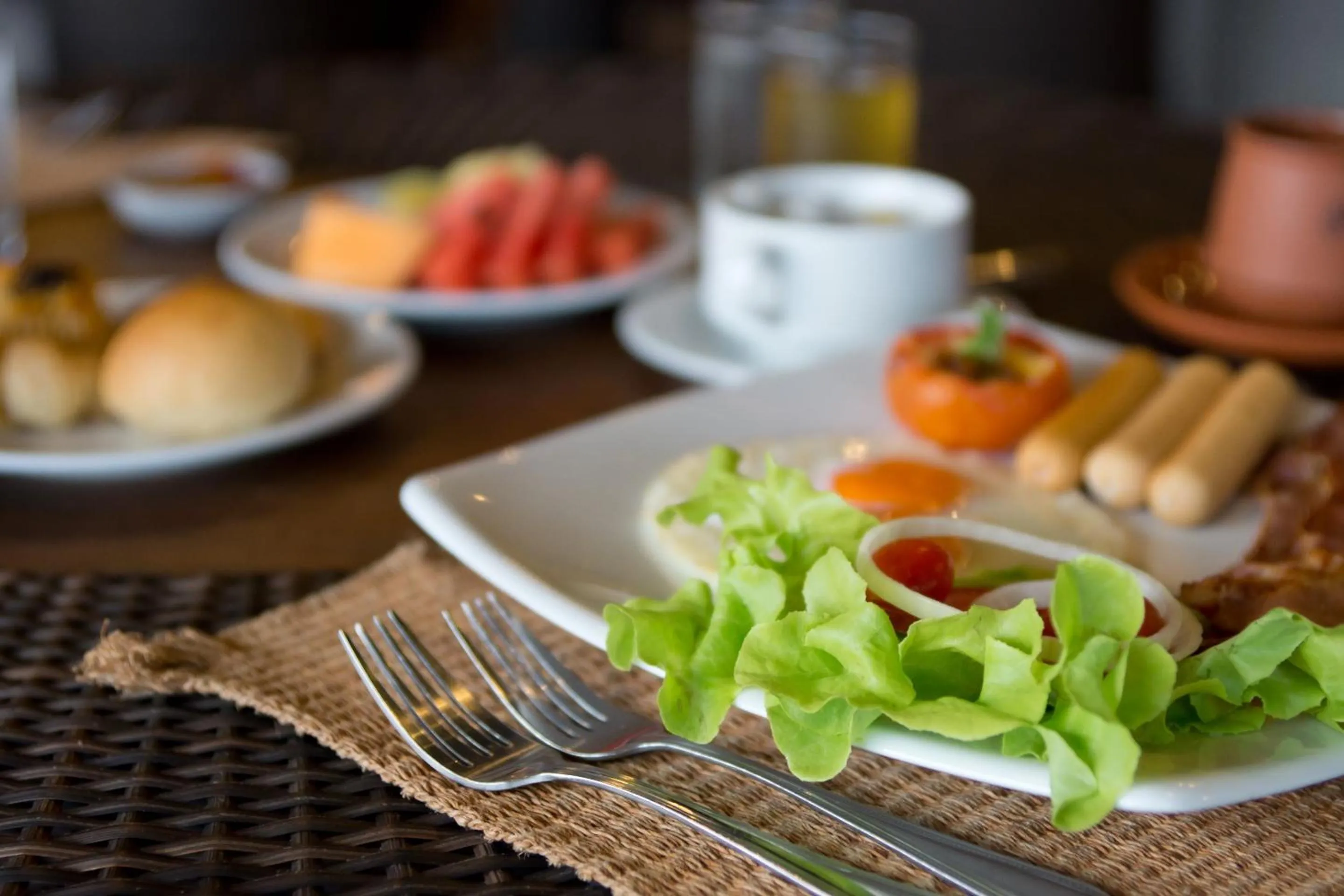 Breakfast in Panviman Resort Koh Phangan