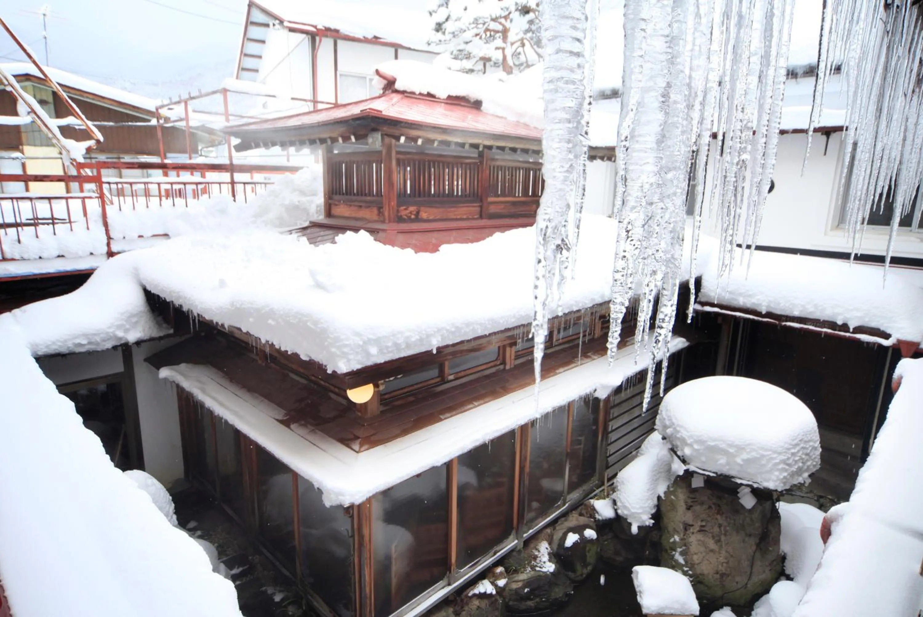 Winter in Yudanaka Seifuso