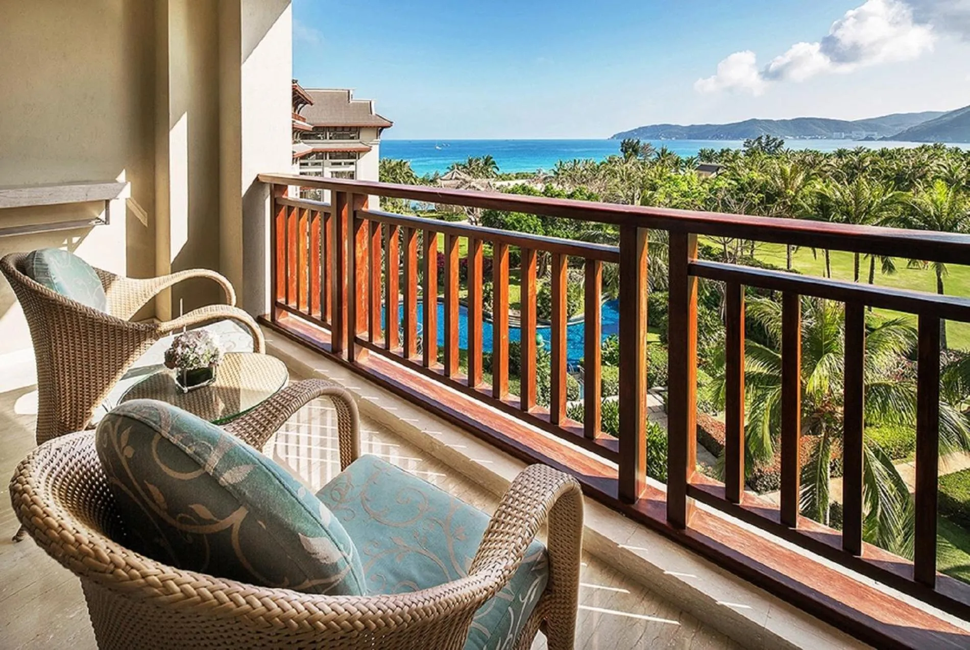 Balcony/Terrace in The Ritz-Carlton Sanya, Yalong Bay