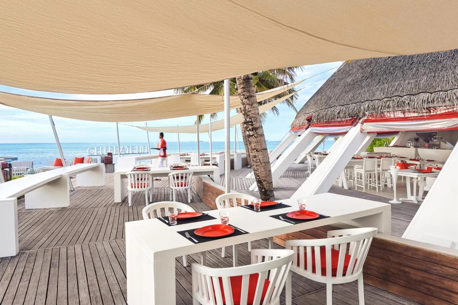 Restaurant/places to eat in LUX* South Ari Atoll Resort & Villas