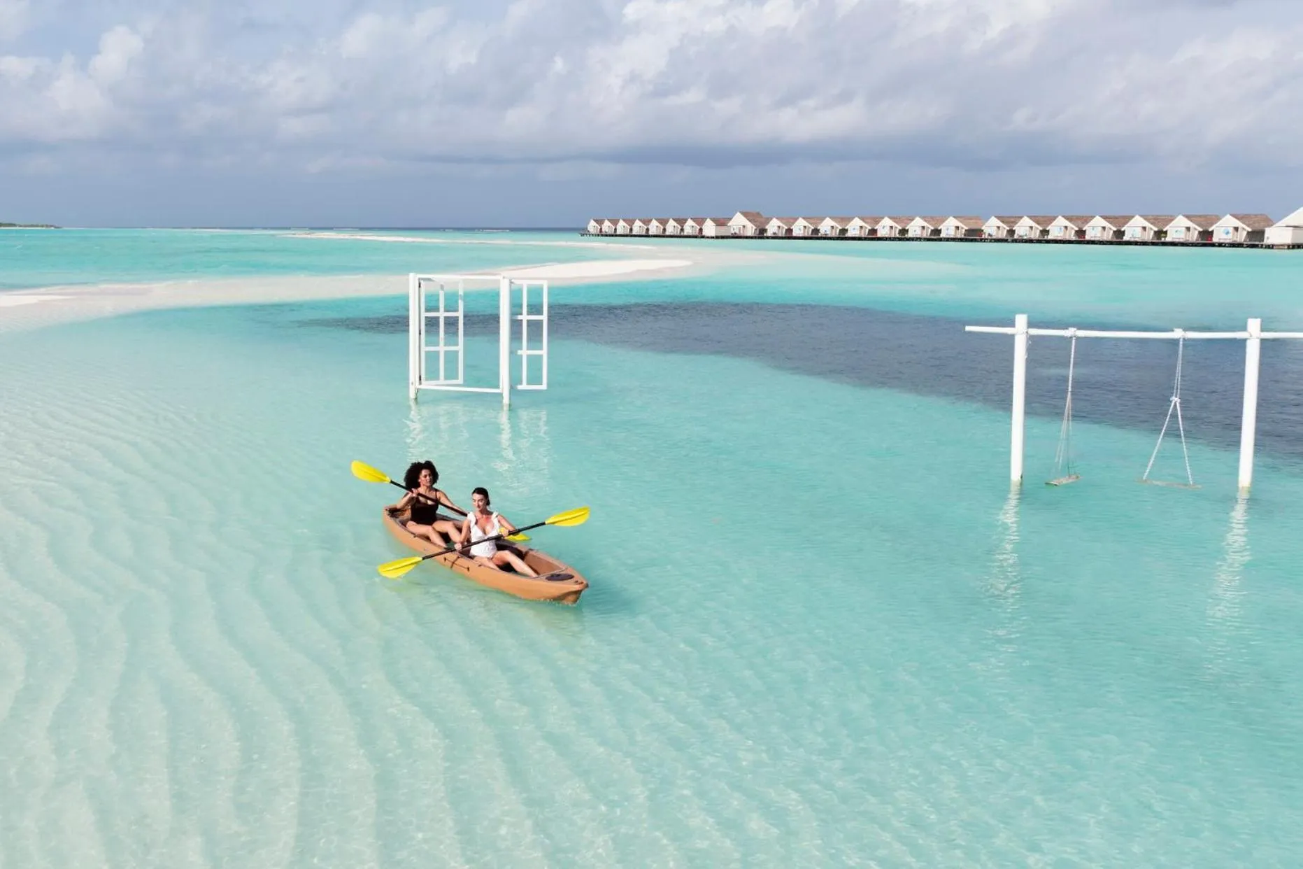 Natural landscape in LUX* South Ari Atoll Resort & Villas