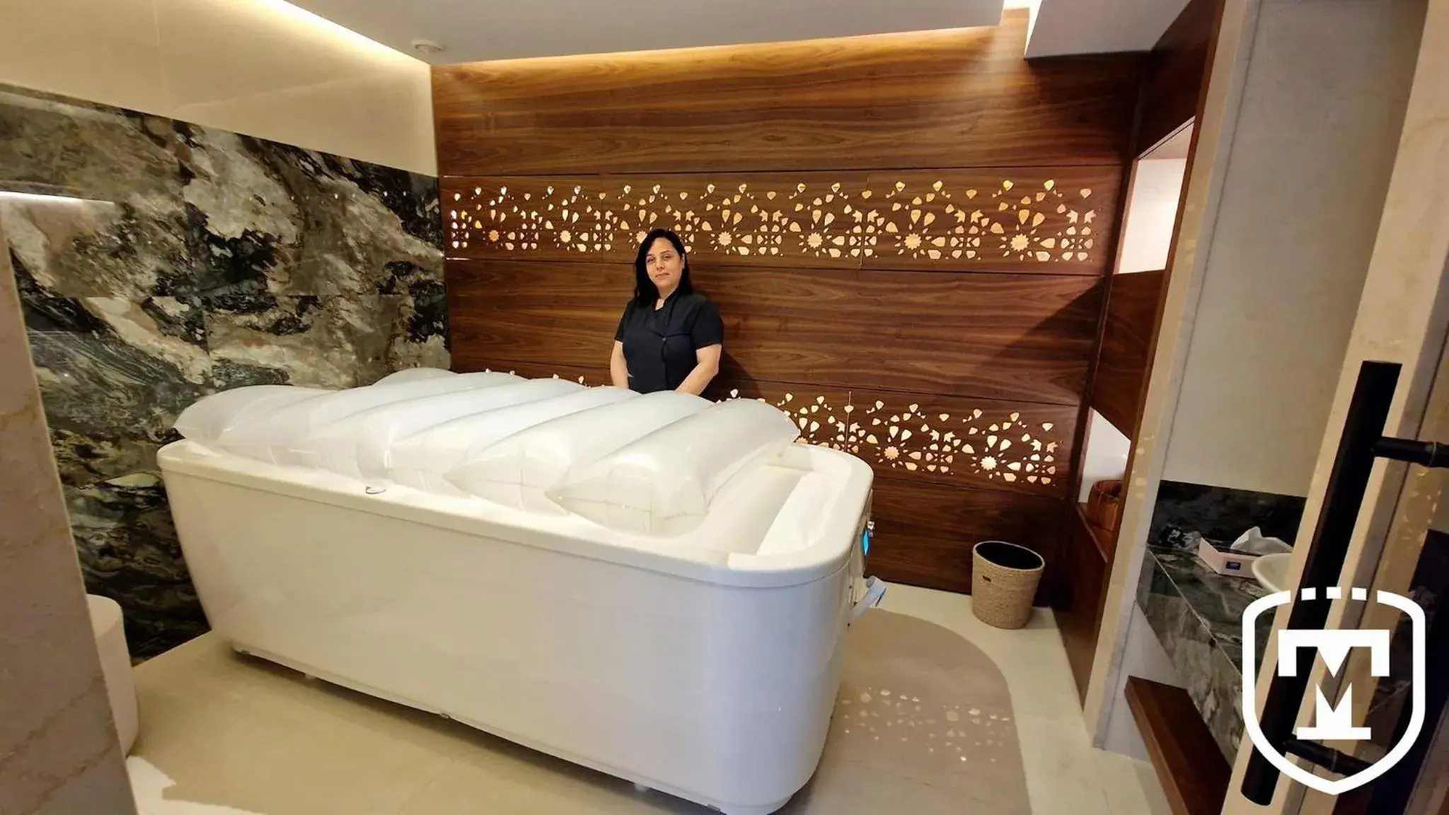 Spa and wellness centre/facilities, Bed in OCEANA Hotel & Spa Spa and wellness centre/facilities, Bed in OCEANA Hotel & Spa