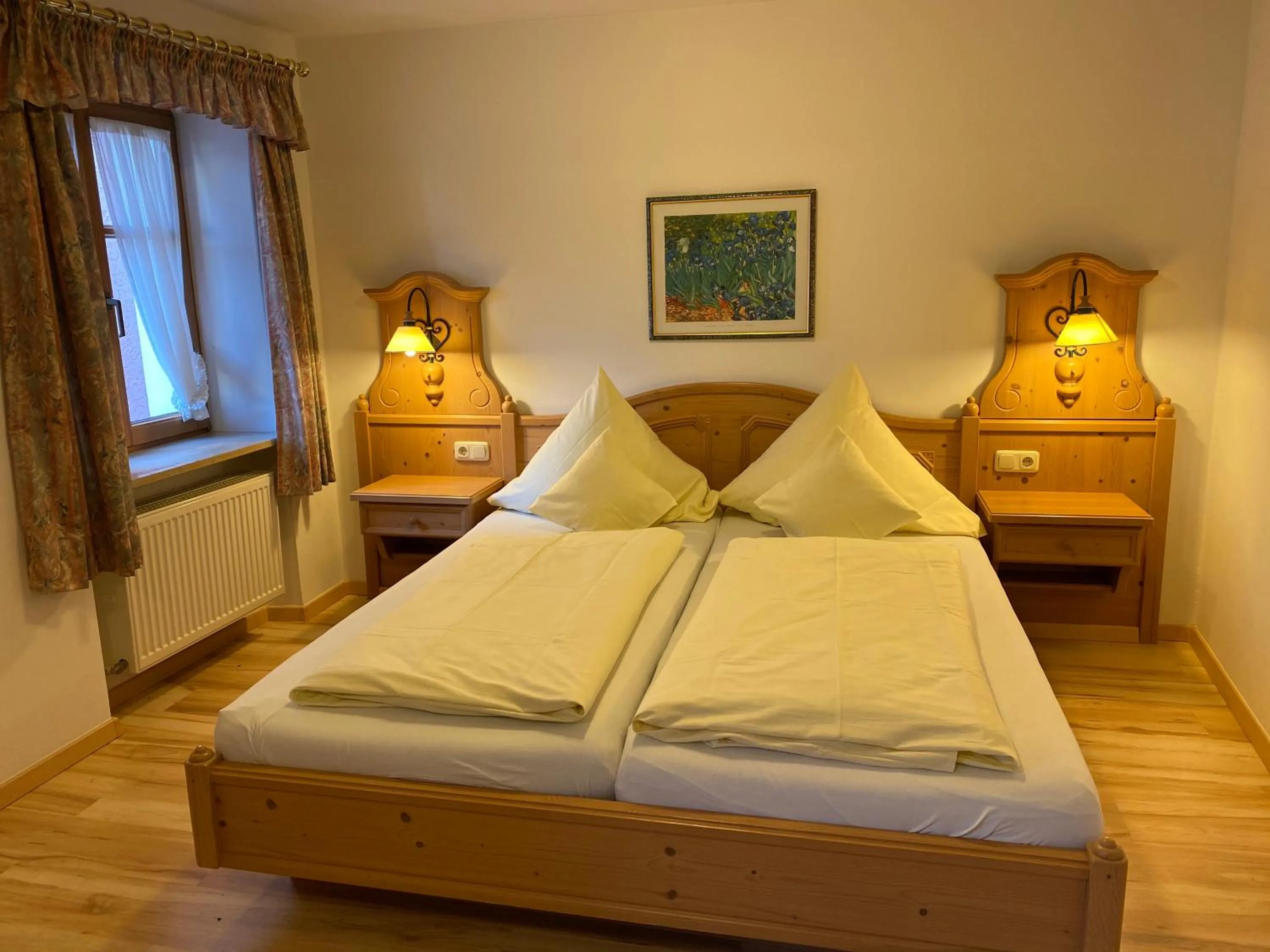 Bed in Hotel Lobmeyer