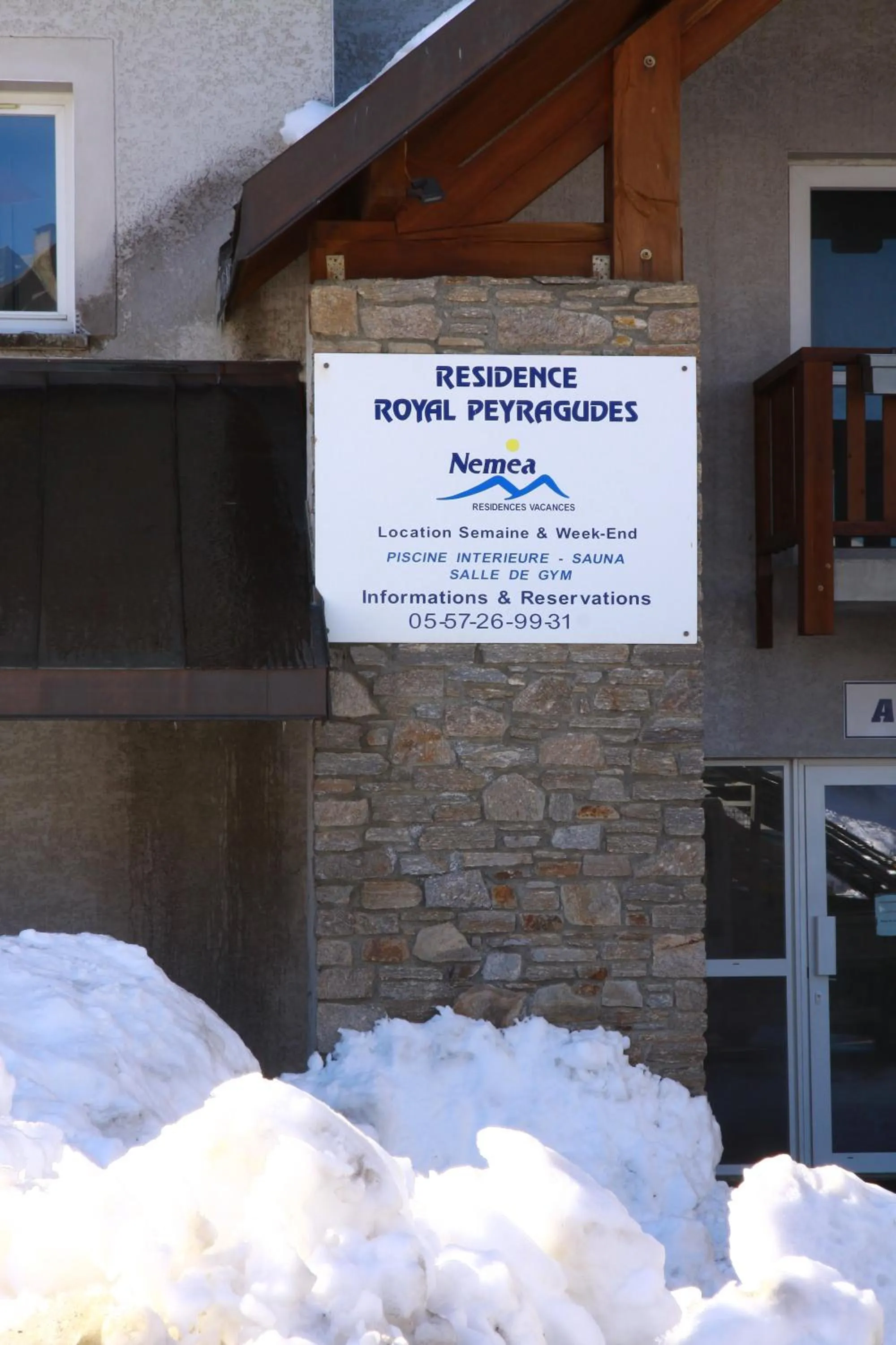 Lobby or reception in Résidence Néméa Royal Peyragudes