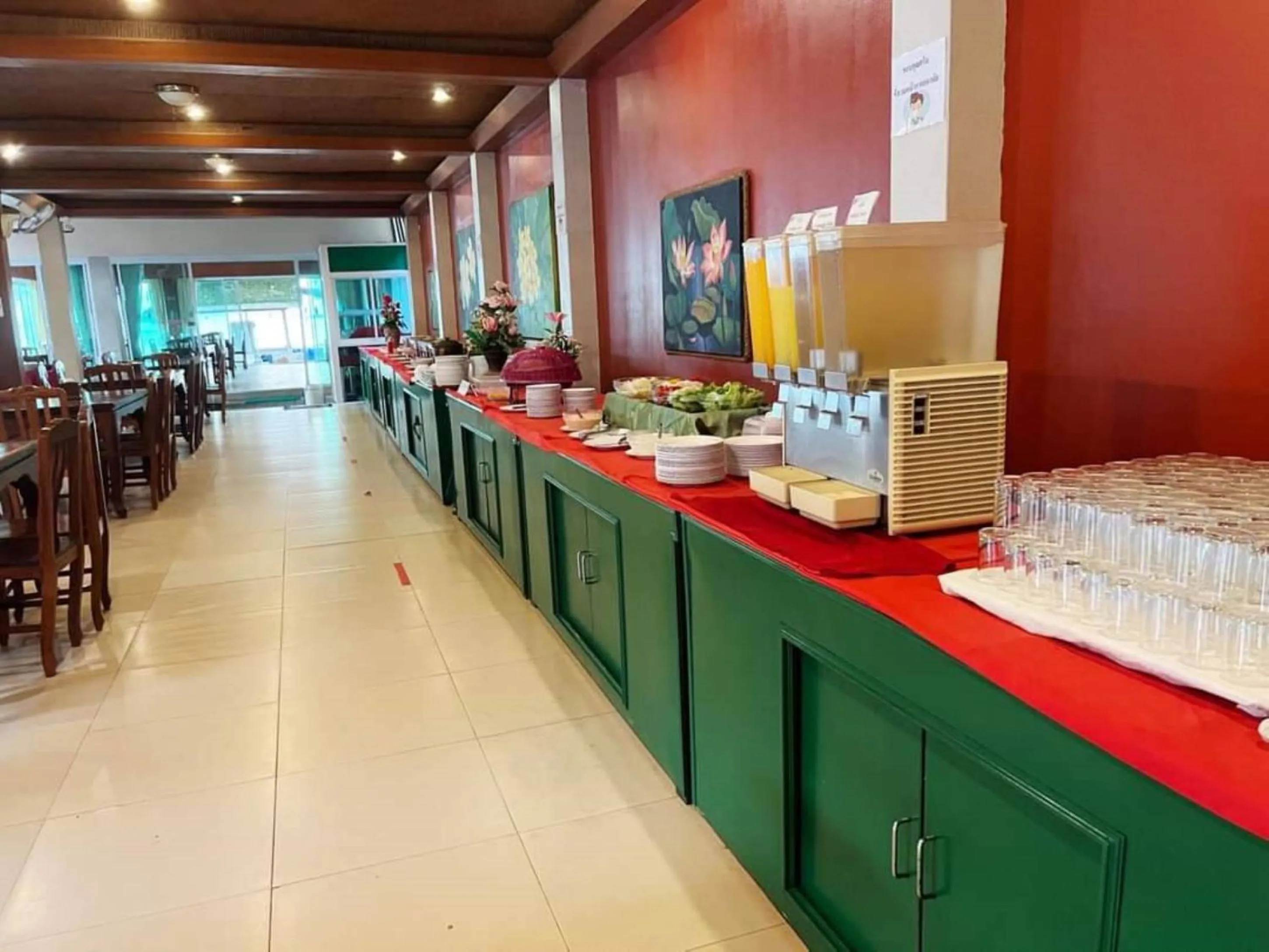 Breakfast in Coconut Beach Resort, Koh Chang