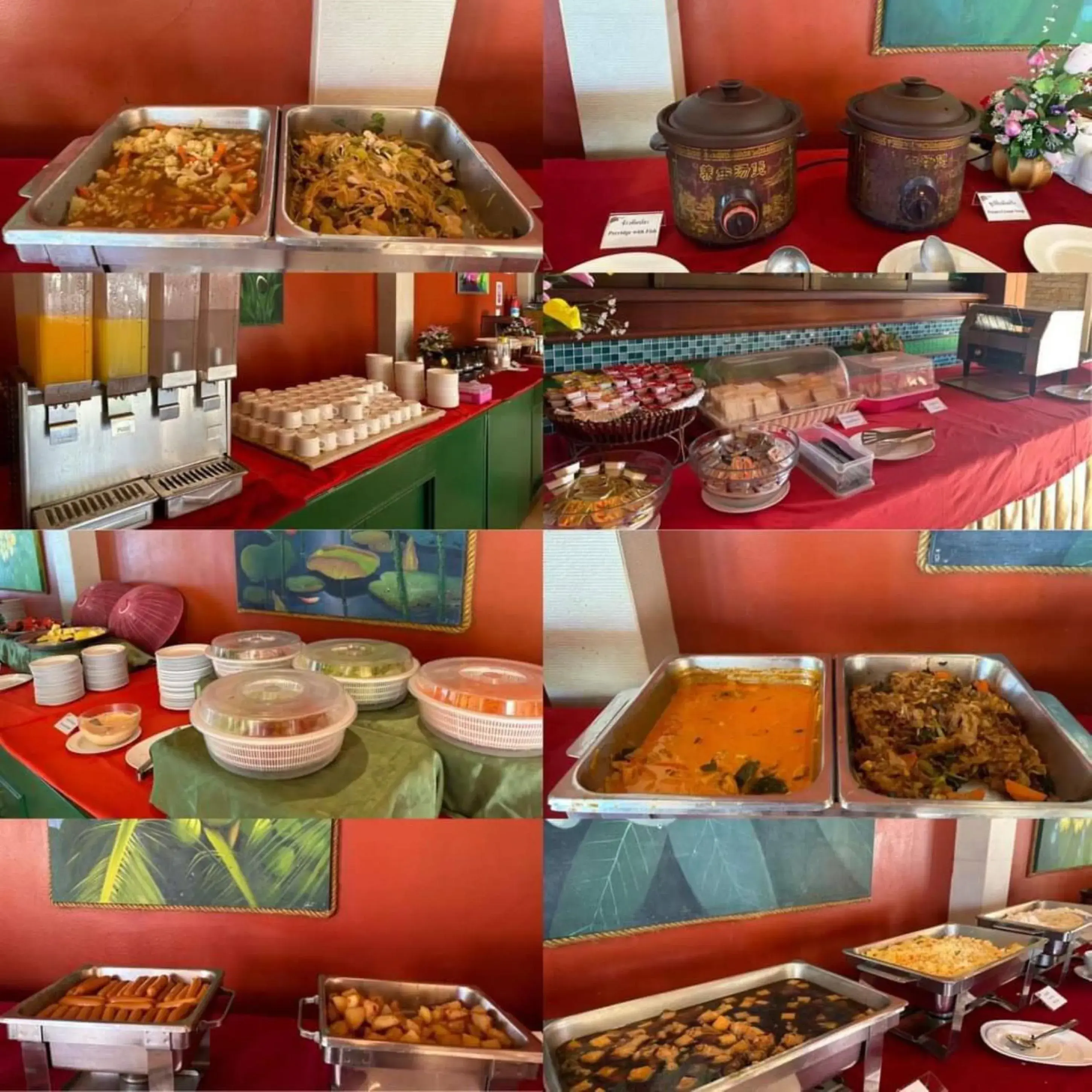 Breakfast in Coconut Beach Resort, Koh Chang Breakfast in Coconut Beach Resort, Koh Chang