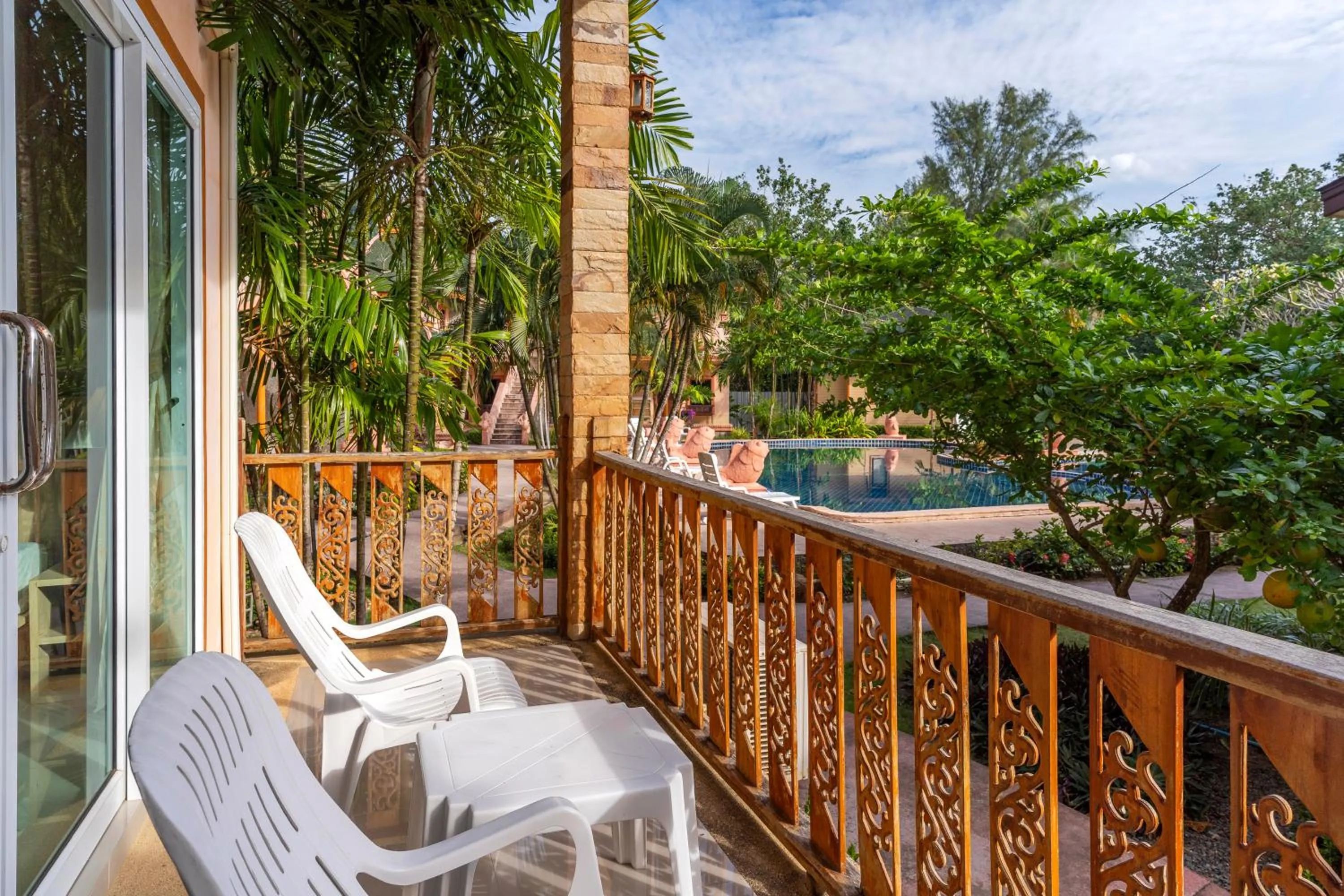 Balcony/Terrace in Coconut Beach Resort, Koh Chang